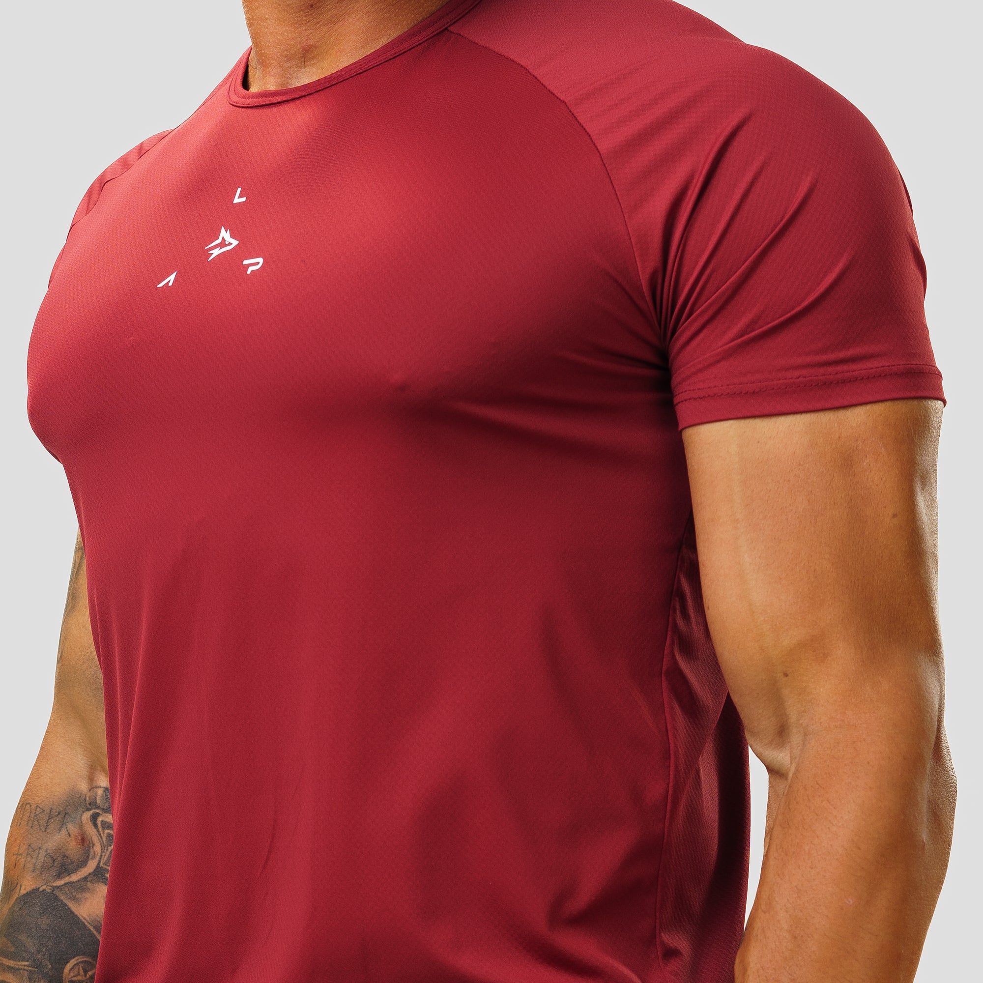 Camiseta Poliamida Lupus Flow Vermelho Acerola