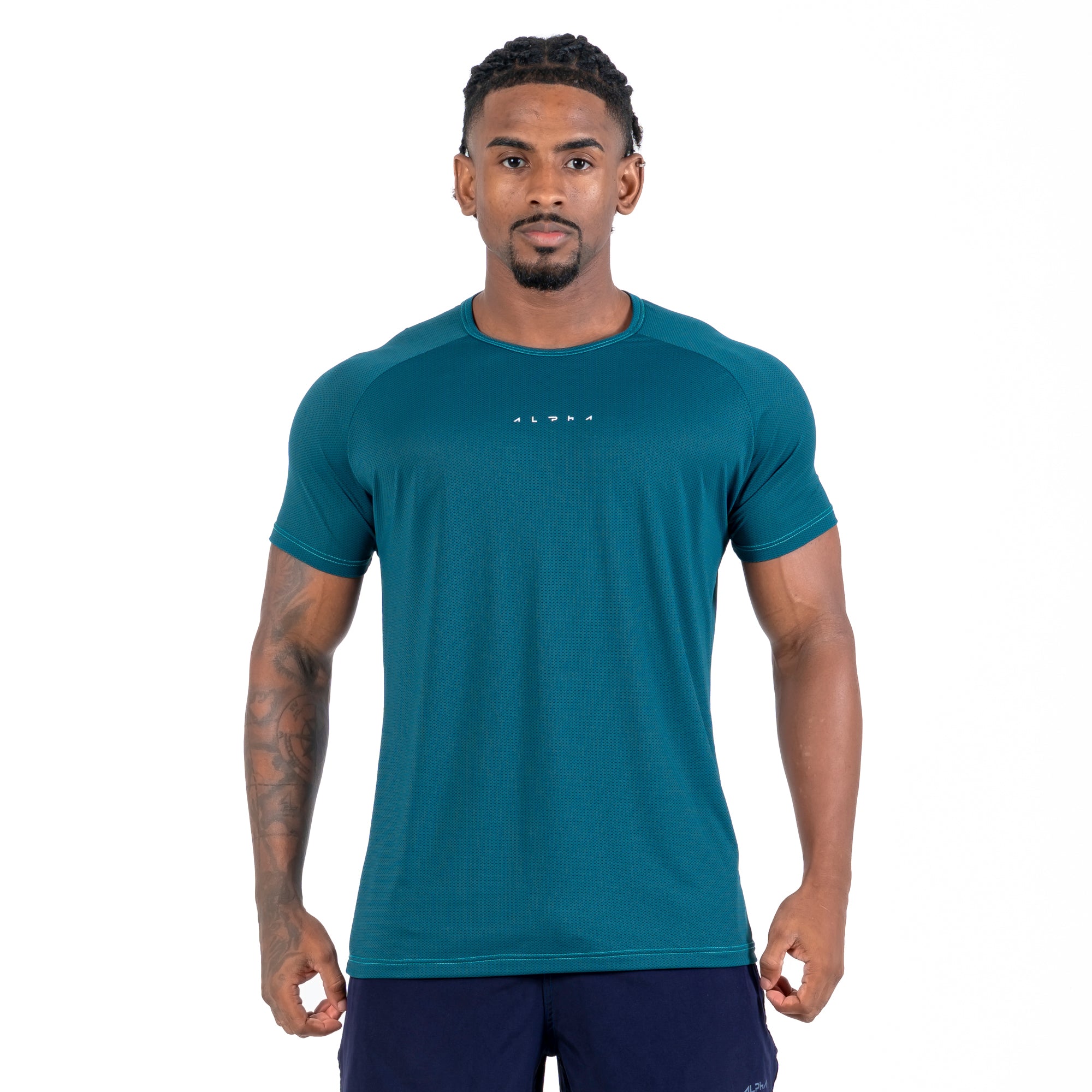 Camiseta Poliamida New Horizon Verde Profundo