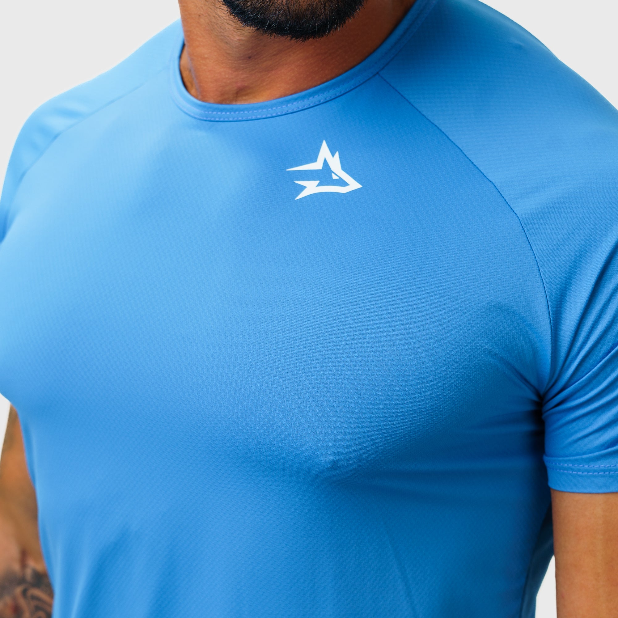 Camiseta Poliamida New Lupus Azul Céu