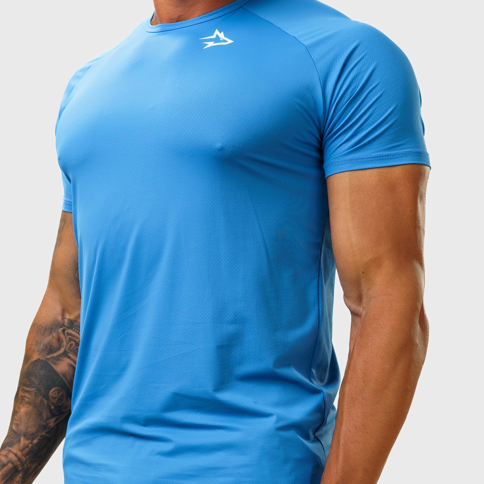 Camiseta Poliamida New Lupus Azul Céu