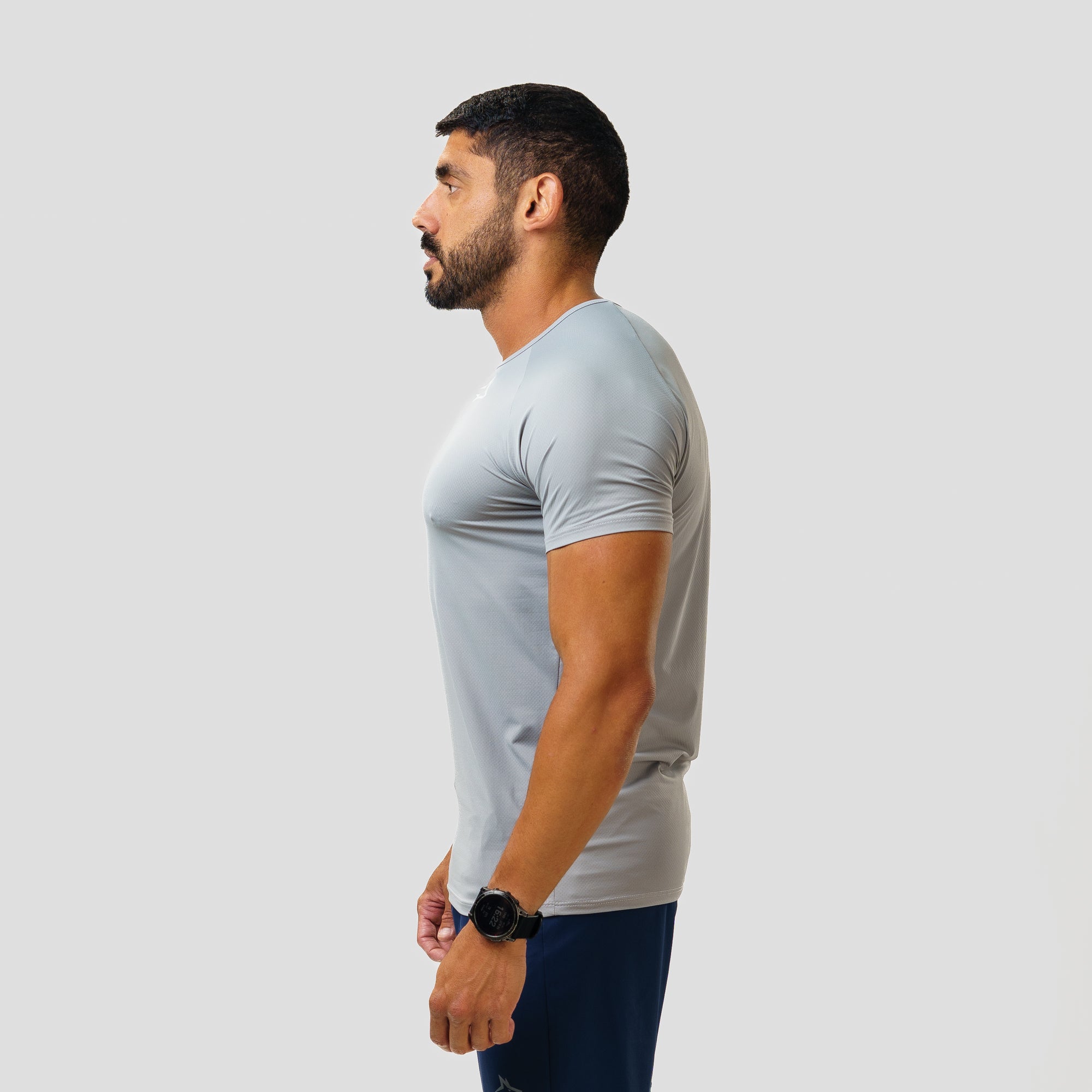 Camiseta Poliamida New Lupus Cinza Gelo