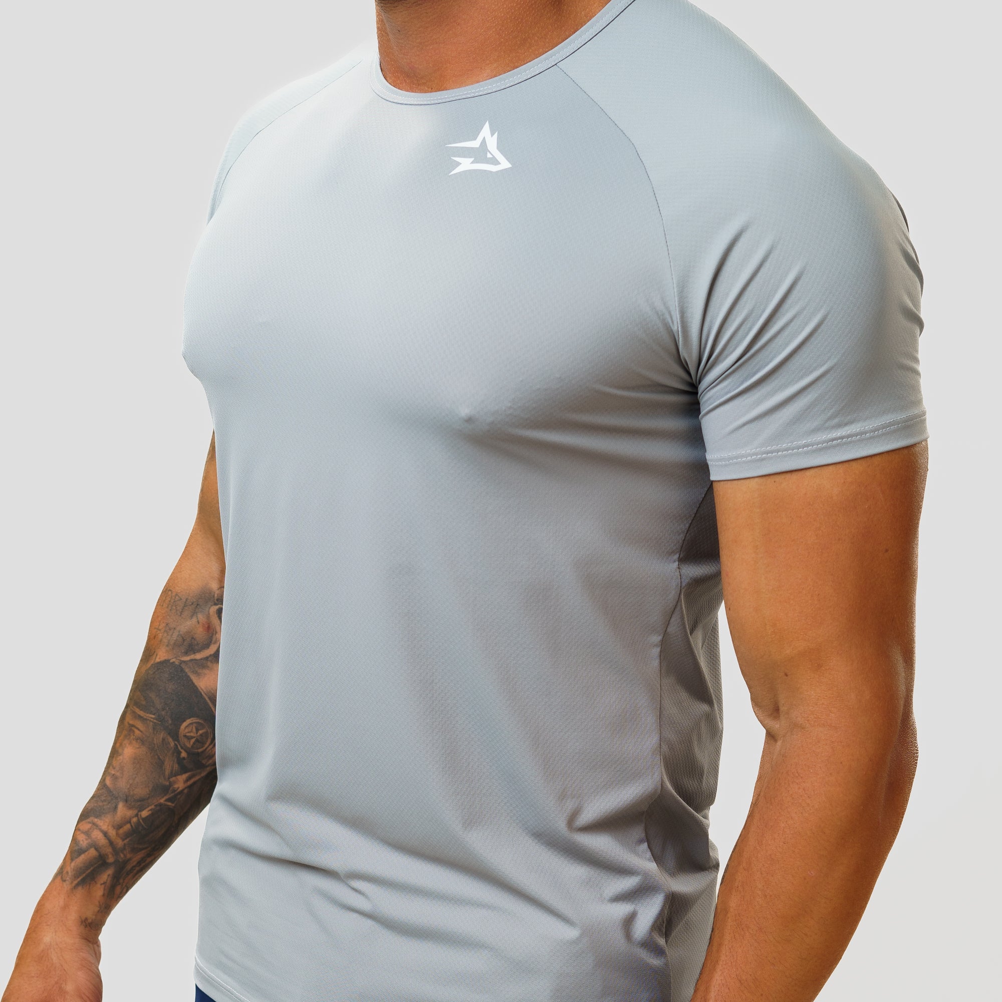 Camiseta Poliamida New Lupus Cinza Gelo