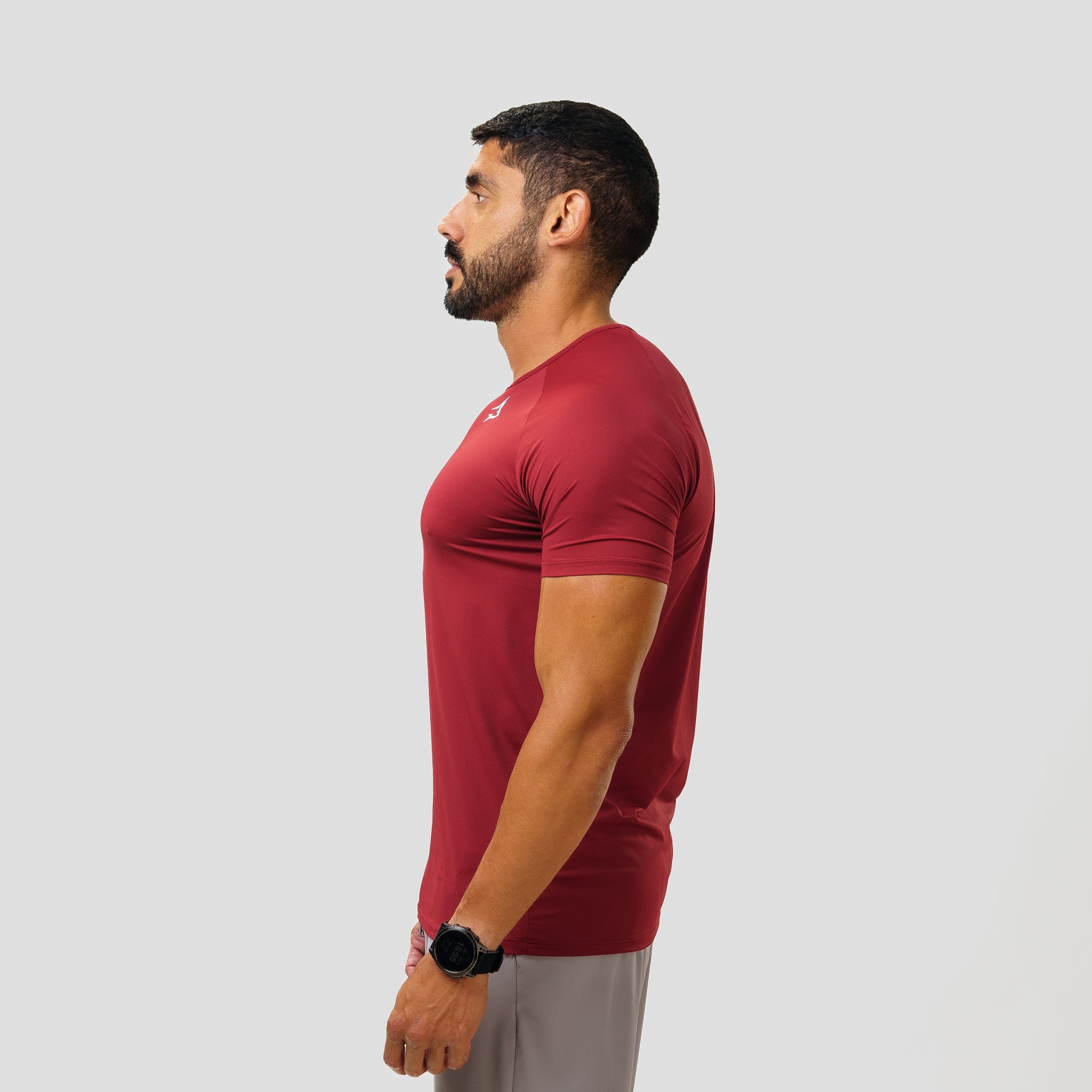 Camiseta Poliamida New Lupus Vermelho Acerola