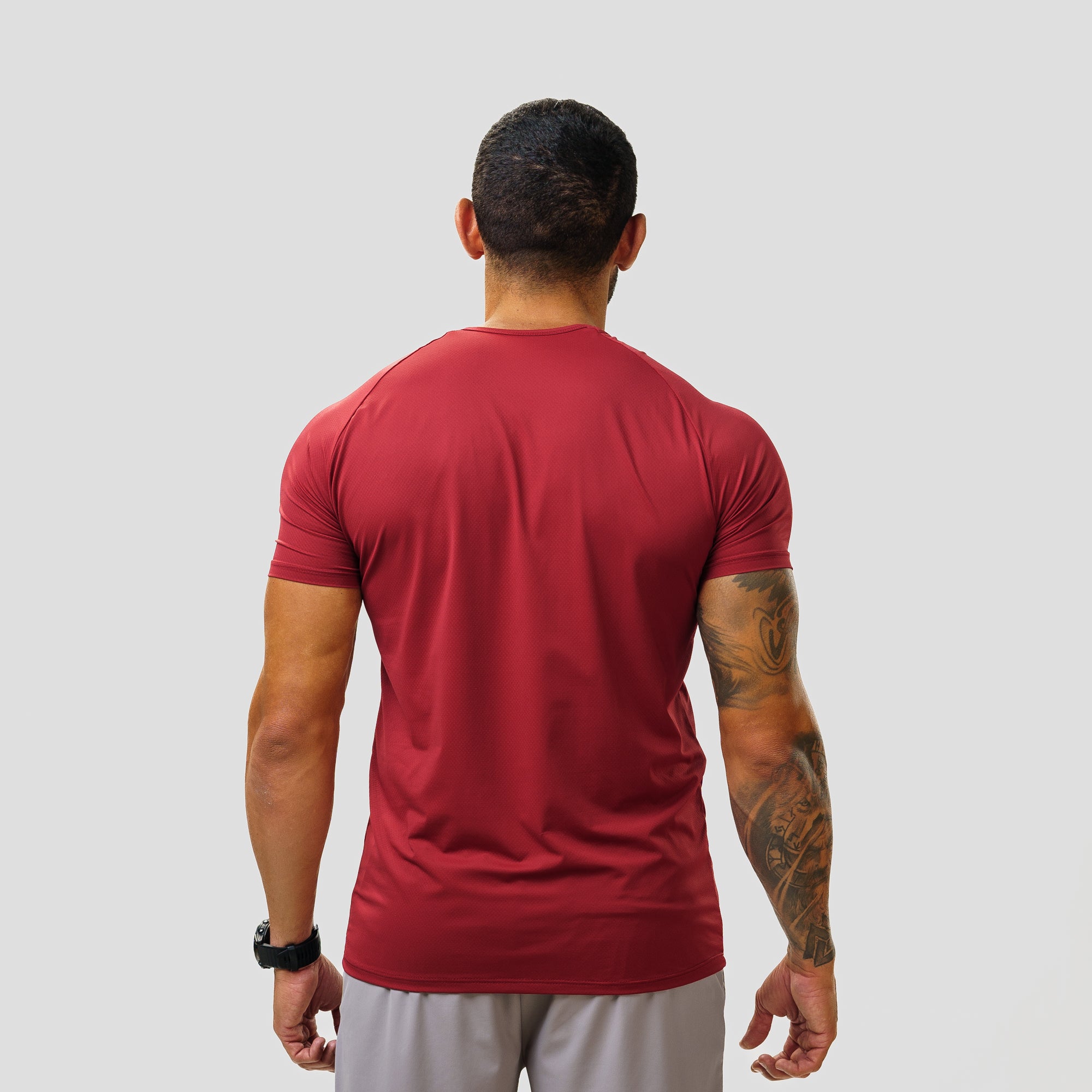 Camiseta Poliamida New Lupus Vermelho Acerola