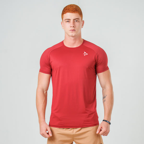 Camiseta Poliamida New Lupus Vermelho Biking