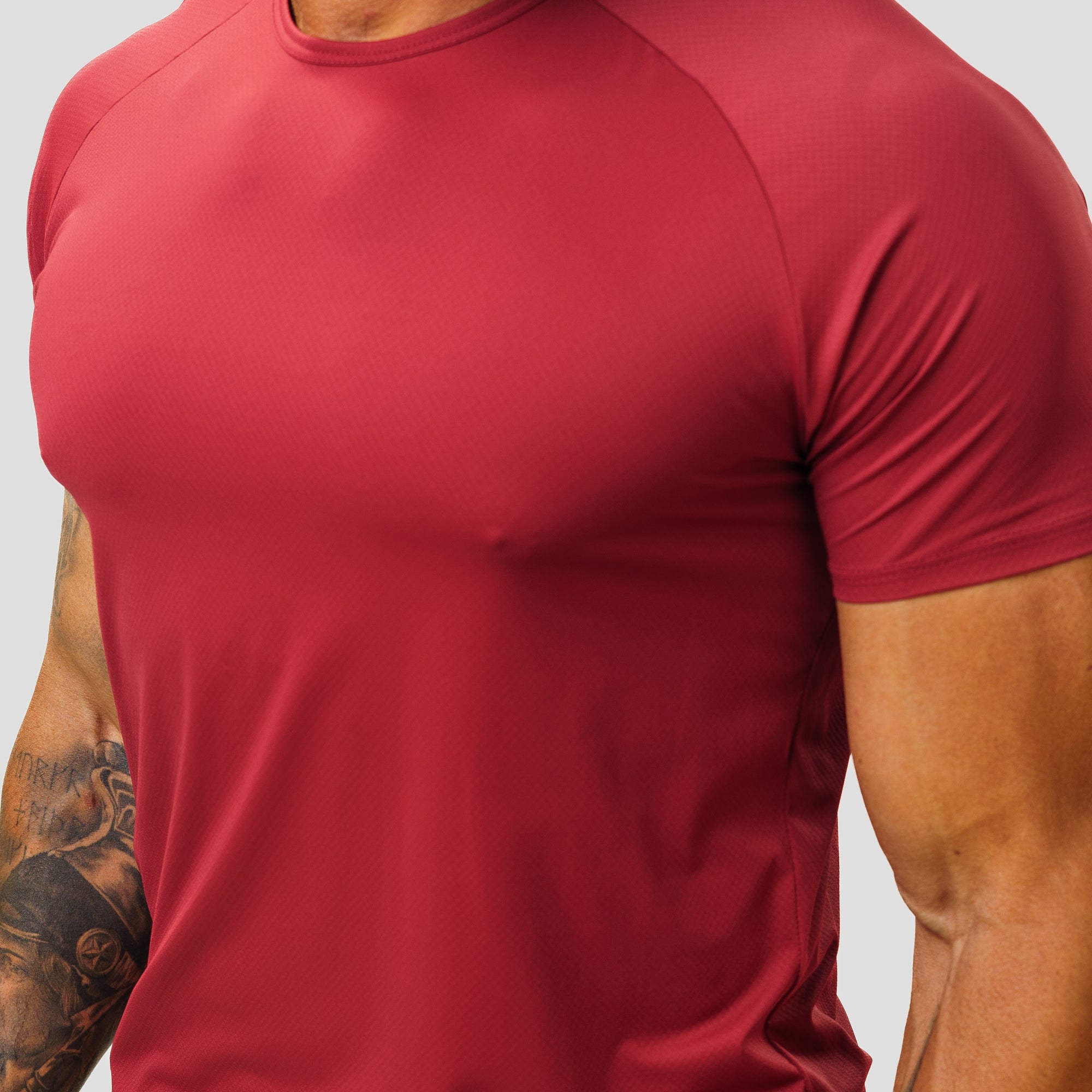 Camiseta Poliamida Thermo Lupus Vermelho Acerola