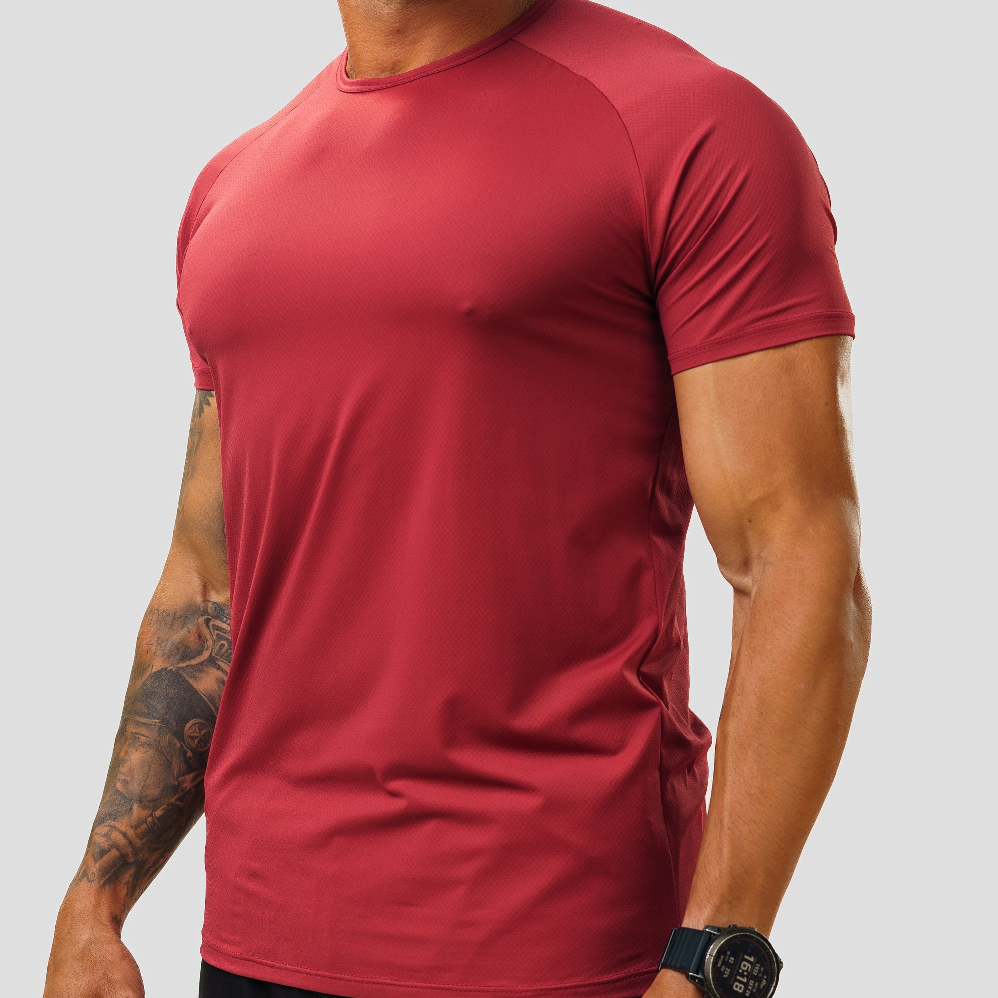 Camiseta Poliamida Thermo Lupus Vermelho Acerola