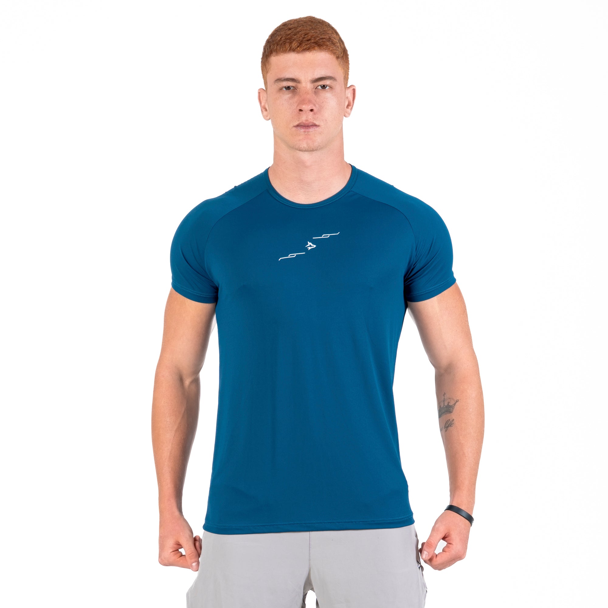 Camiseta Poliamida Wave Move Azul Noturno