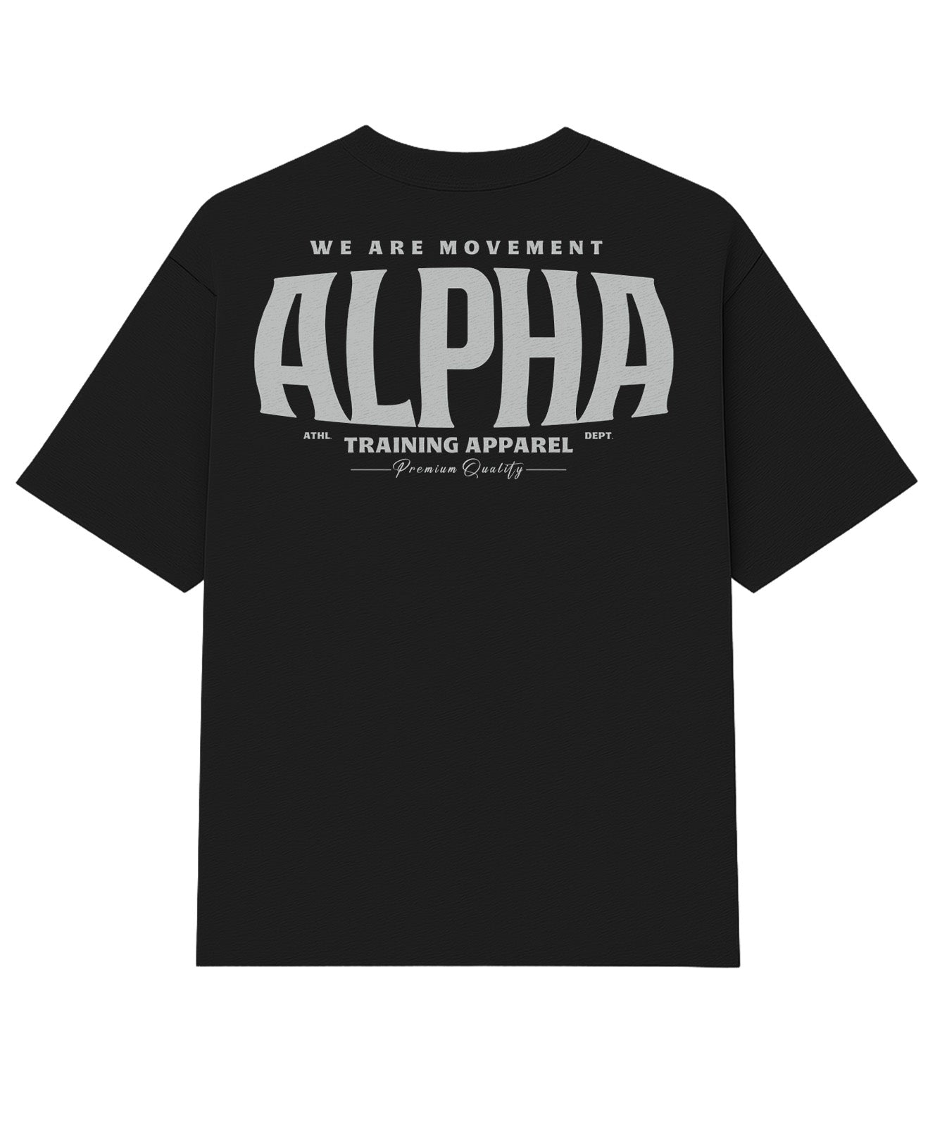 Camiseta Oversized Hard Preto