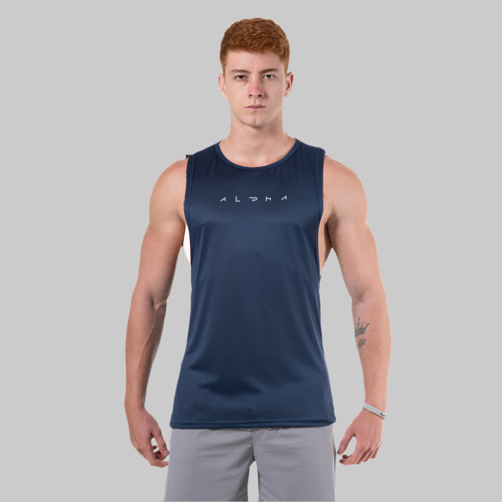 Regata Machão Dry Fit Horizon Marinho Ashir