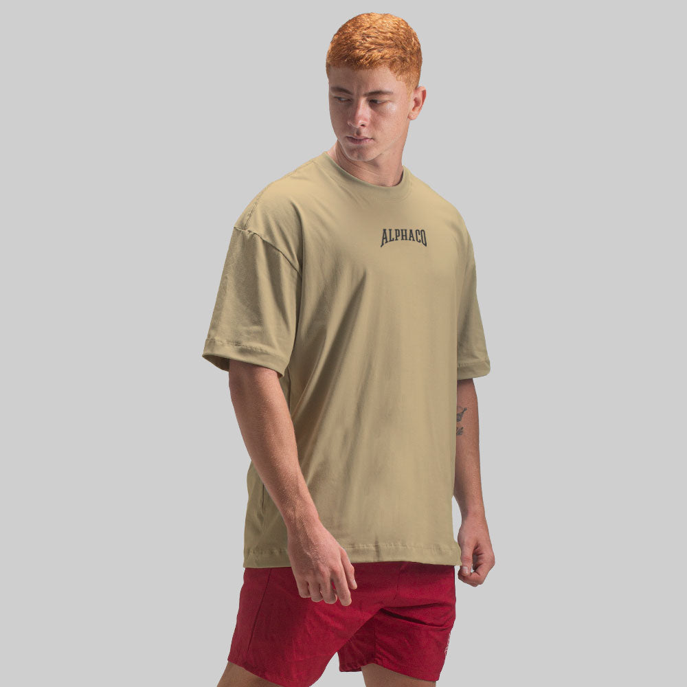 Camiseta Oversized Legacy Areia