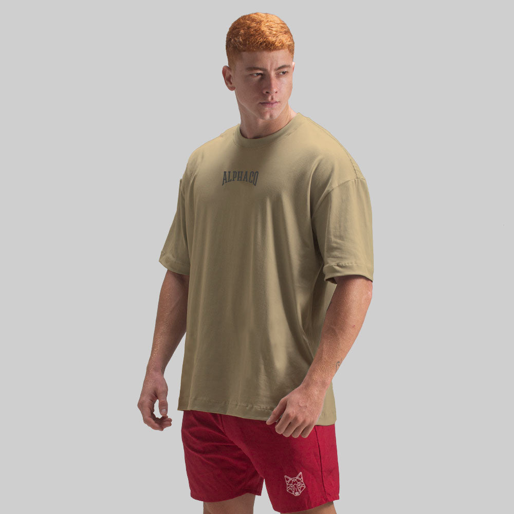 Camiseta Oversized Legacy Areia