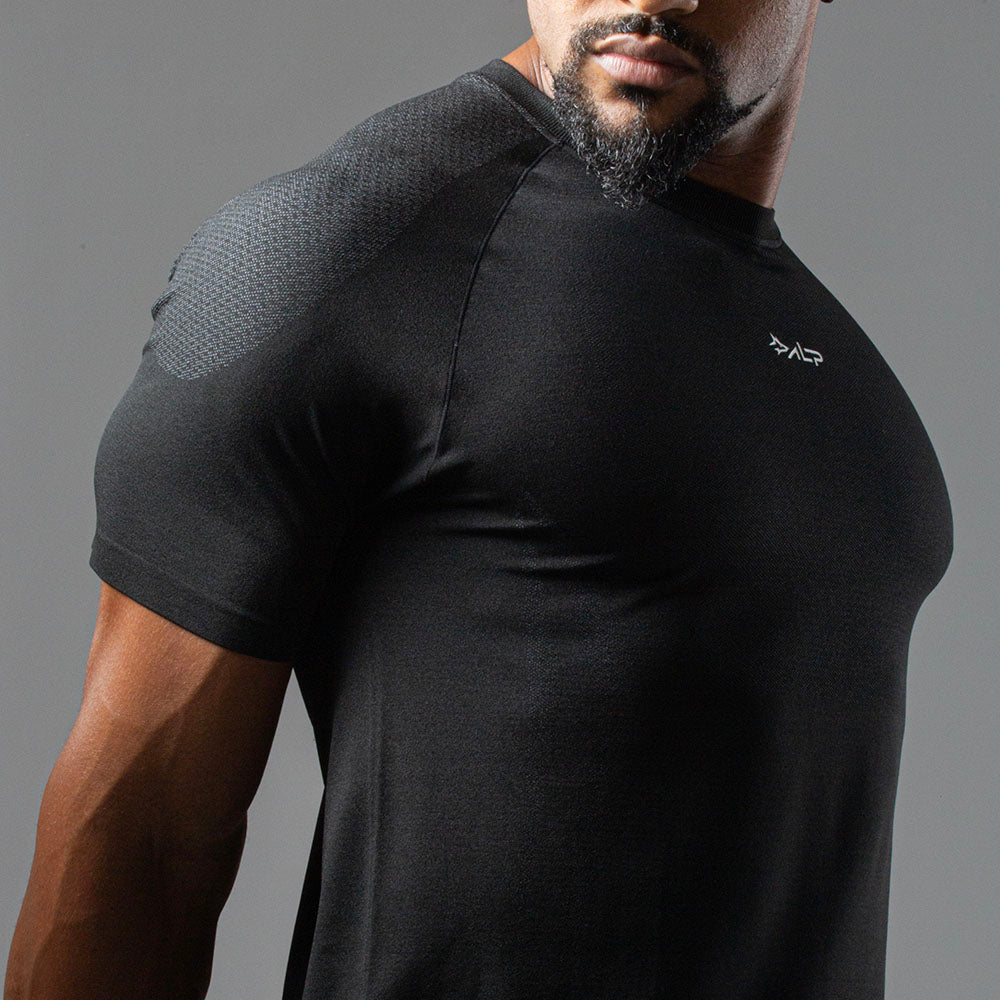 Camiseta Apex Dry New Tenacity Preto - Sem Costura