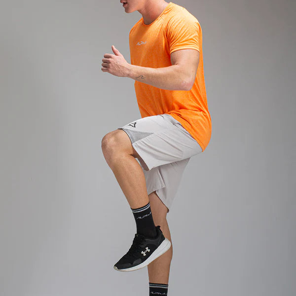 Camiseta Dry Fit New Fluid Laranja Flúor