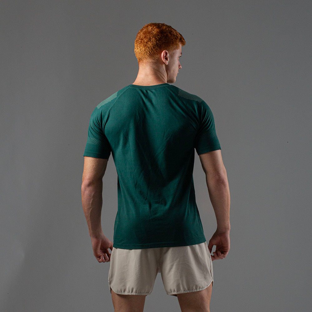 Camiseta Apex Dry Line Lupus Verde - Sem Costura