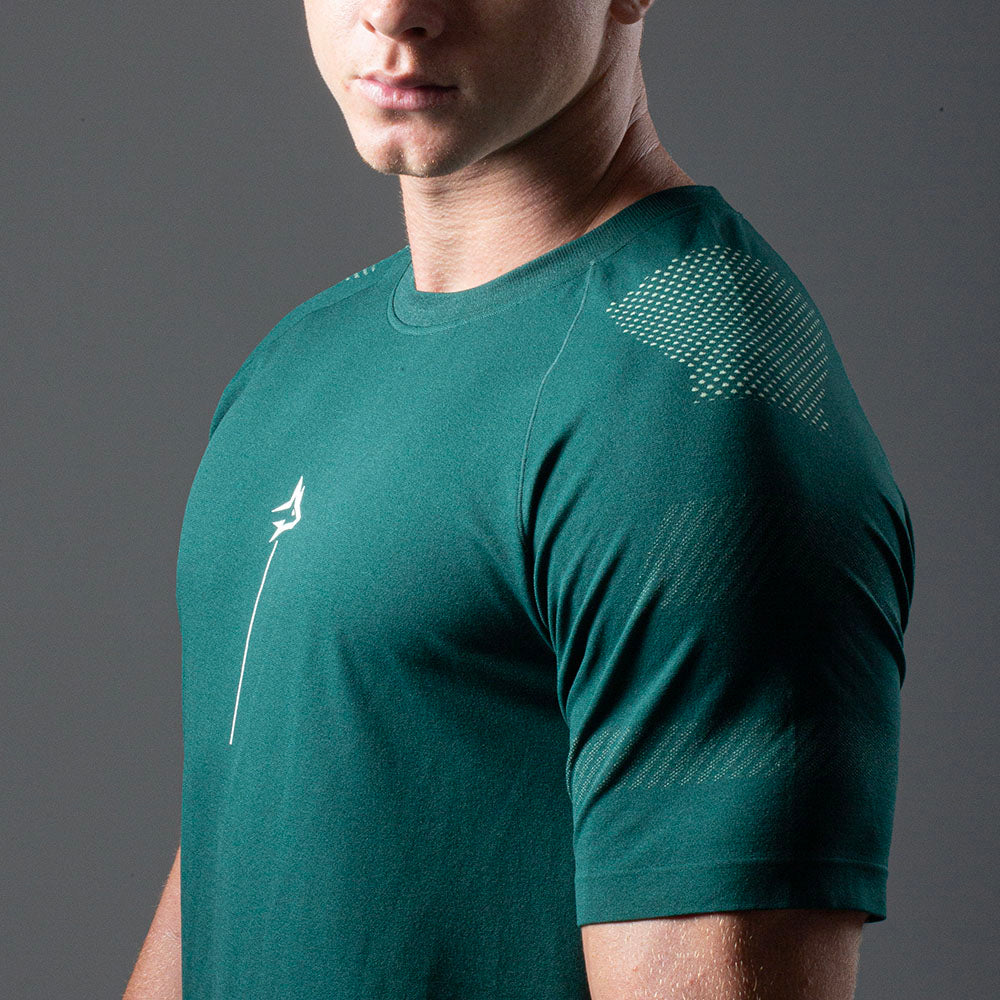 Camiseta Apex Dry Line Lupus Verde - Sem Costura