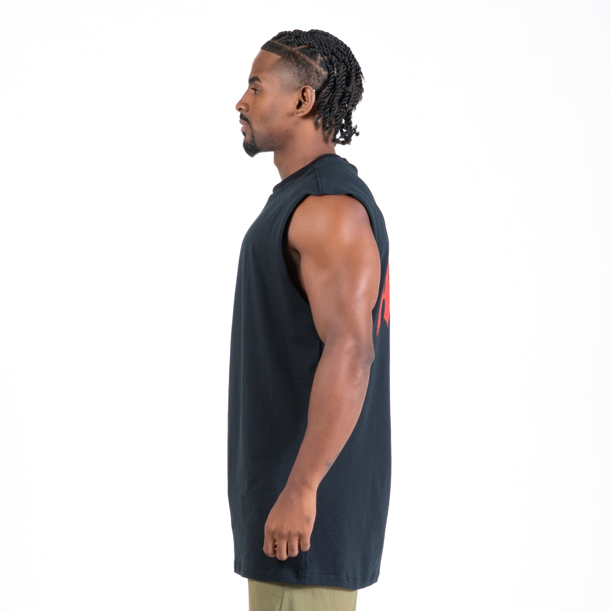 Regata Machão Oversized Hunter Preto