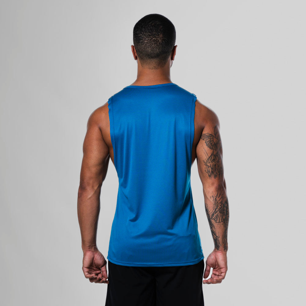 Regata Machão Dry Fit Horizon Azul Safira
