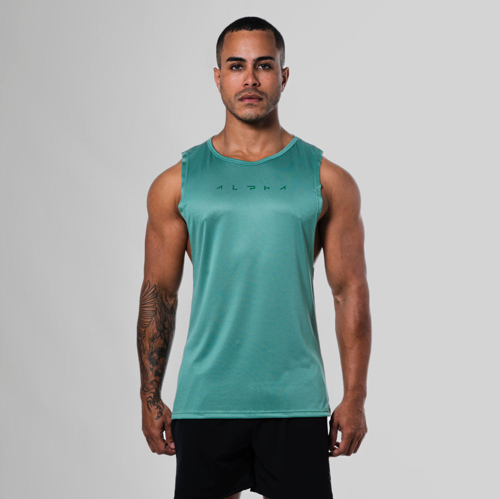 Regata Machão Dry Fit Horizon Verde Menta