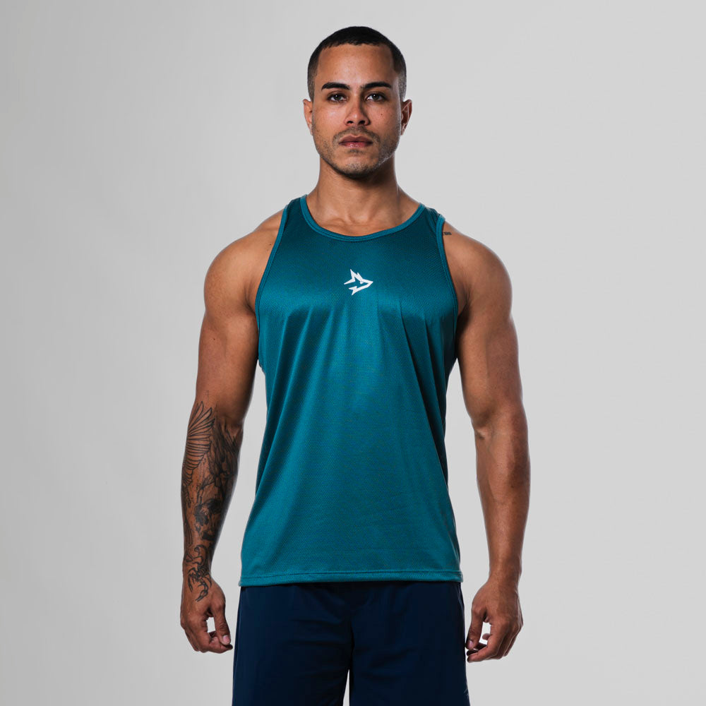 Regata Nadador Dry Fit Middle Lupus Verde Opaco
