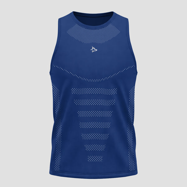 Regata Apex Dry Core Marinho - Sem Costura