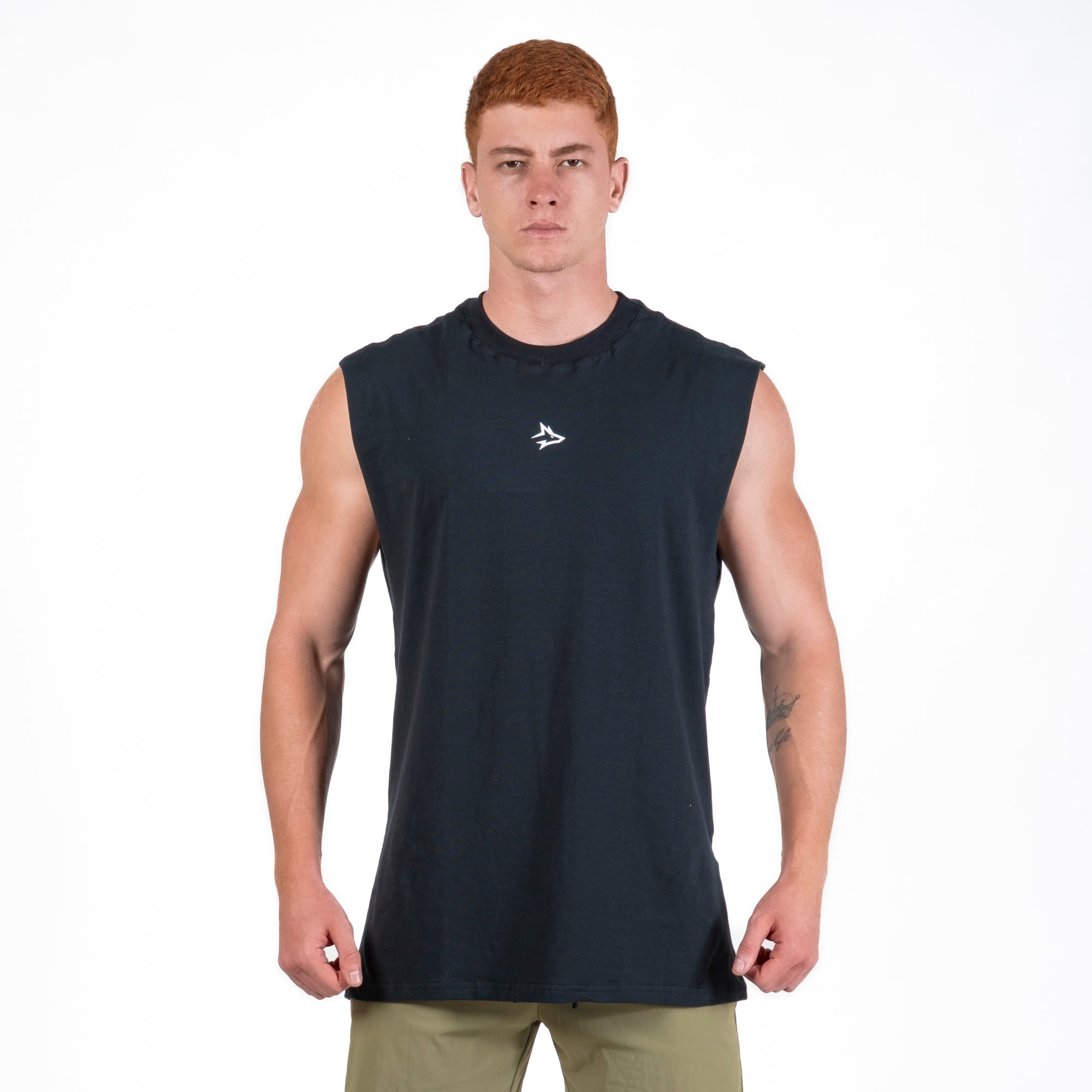 Regata Machão Oversized Lupus Preto