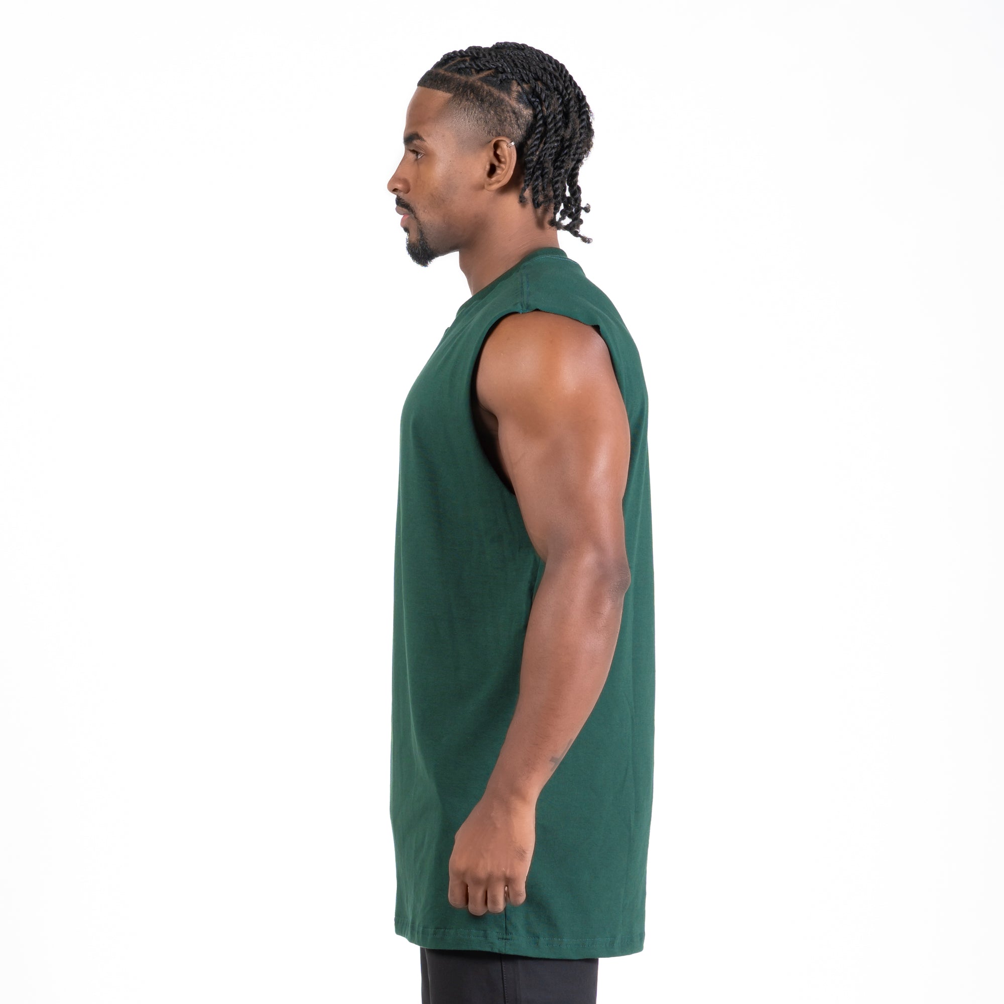 Regata Machão Oversized Lupus Verde Floresta