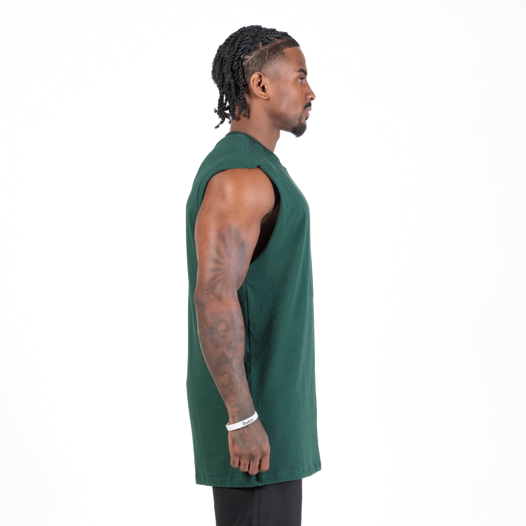 Regata Machão Oversized Lupus Verde Floresta