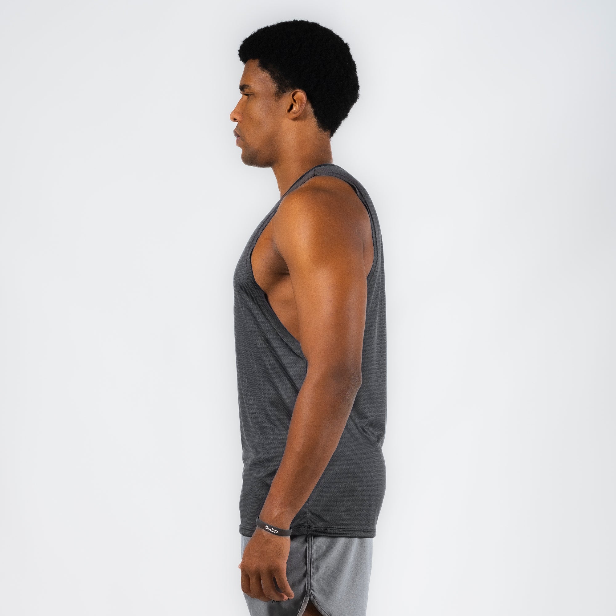 Regata Machão Dry Fit Lupus Core Preto