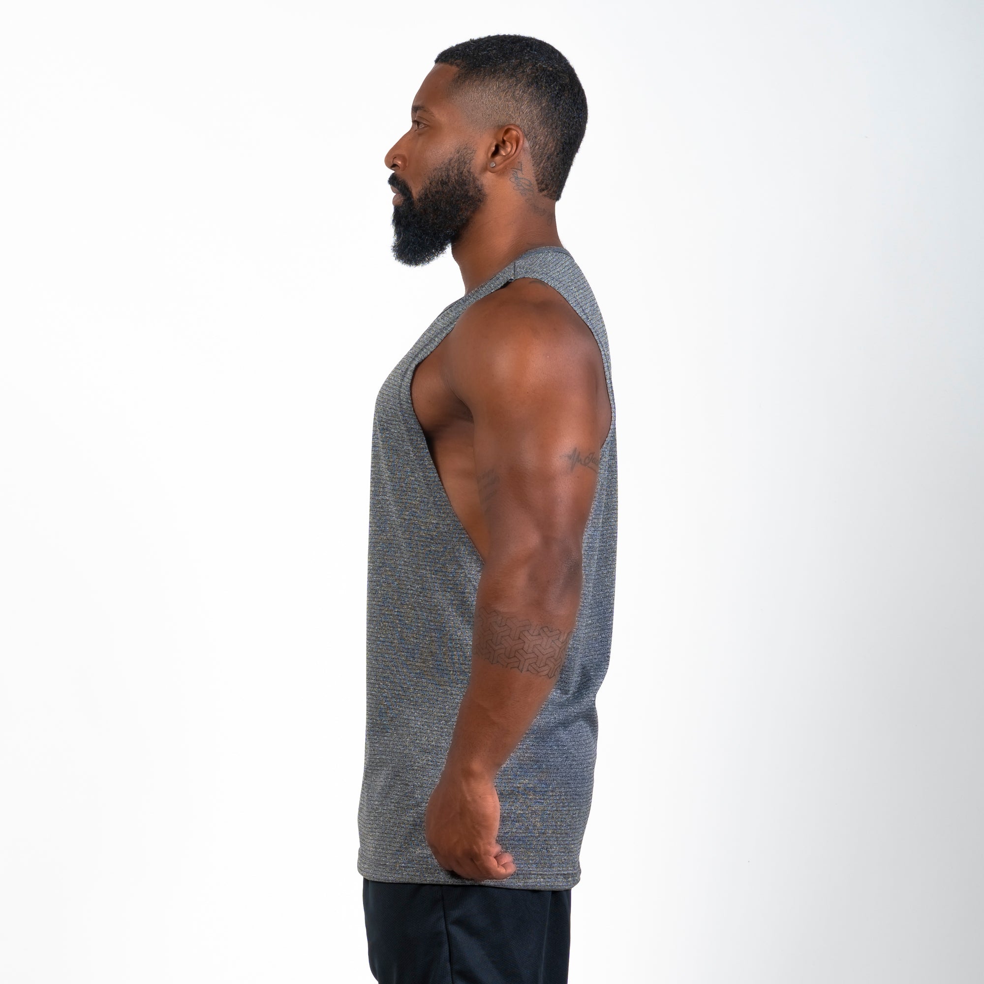 Regata Machão Dry Fit Horizon Chumbo