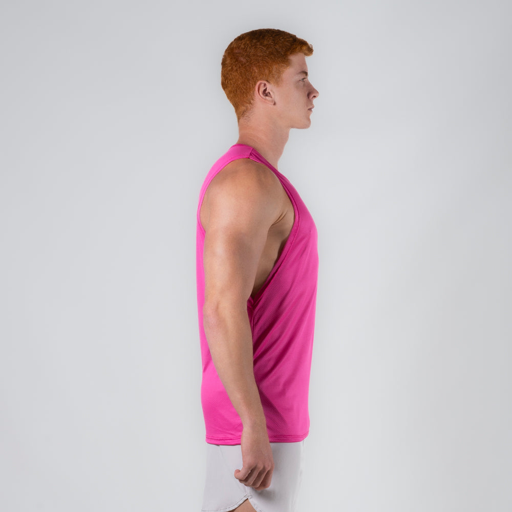 Regata Machão Dry Fit Horizon Rosa Magenta