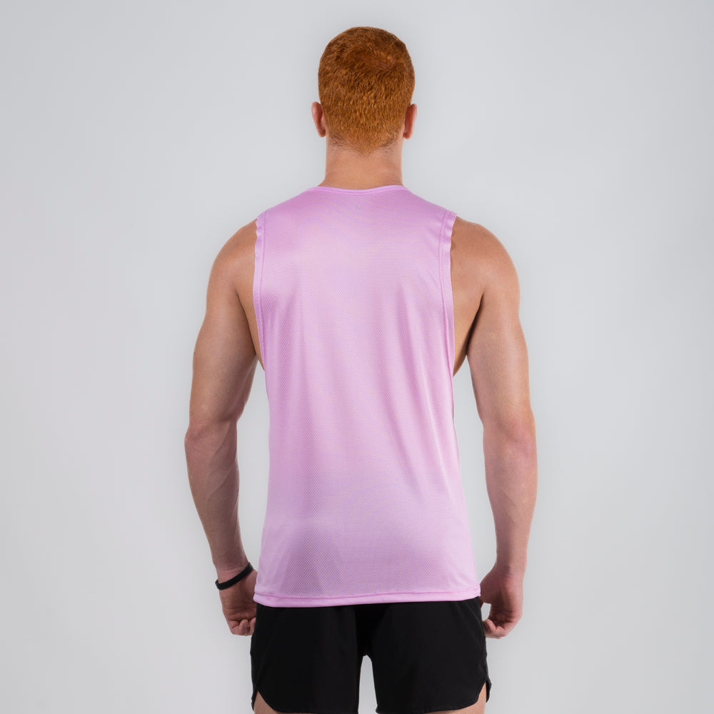 Regata Machão Dry Fit Horizon Rosa Pétala