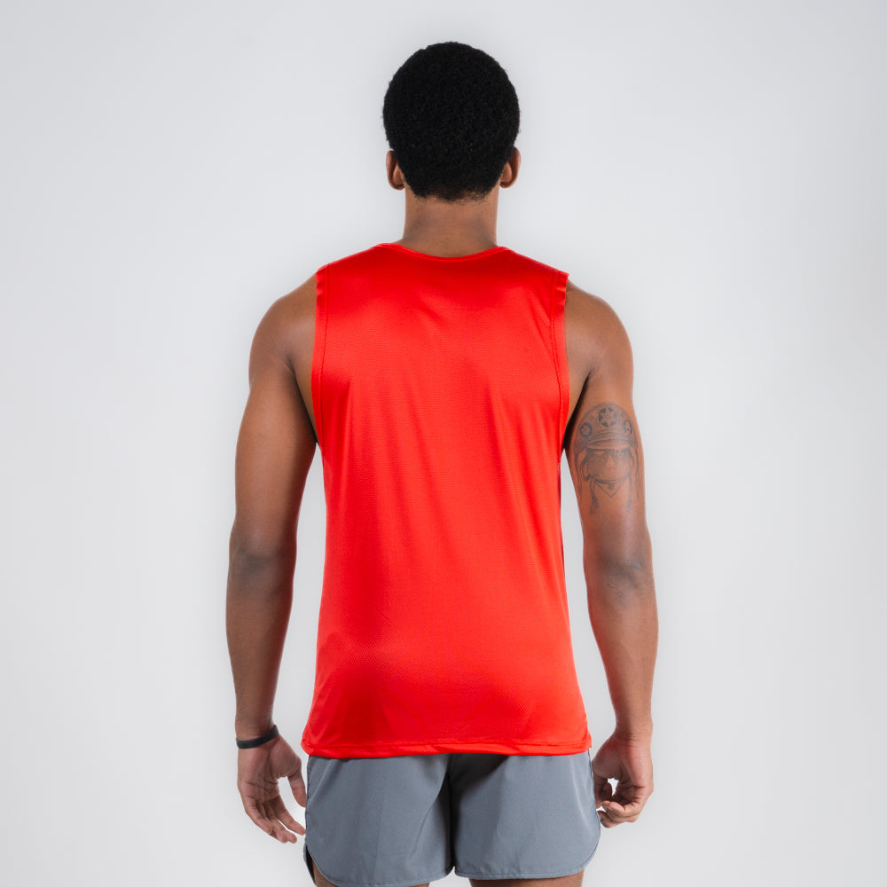 Regata Machão Dry Fit Horizon Vermelho Acerola