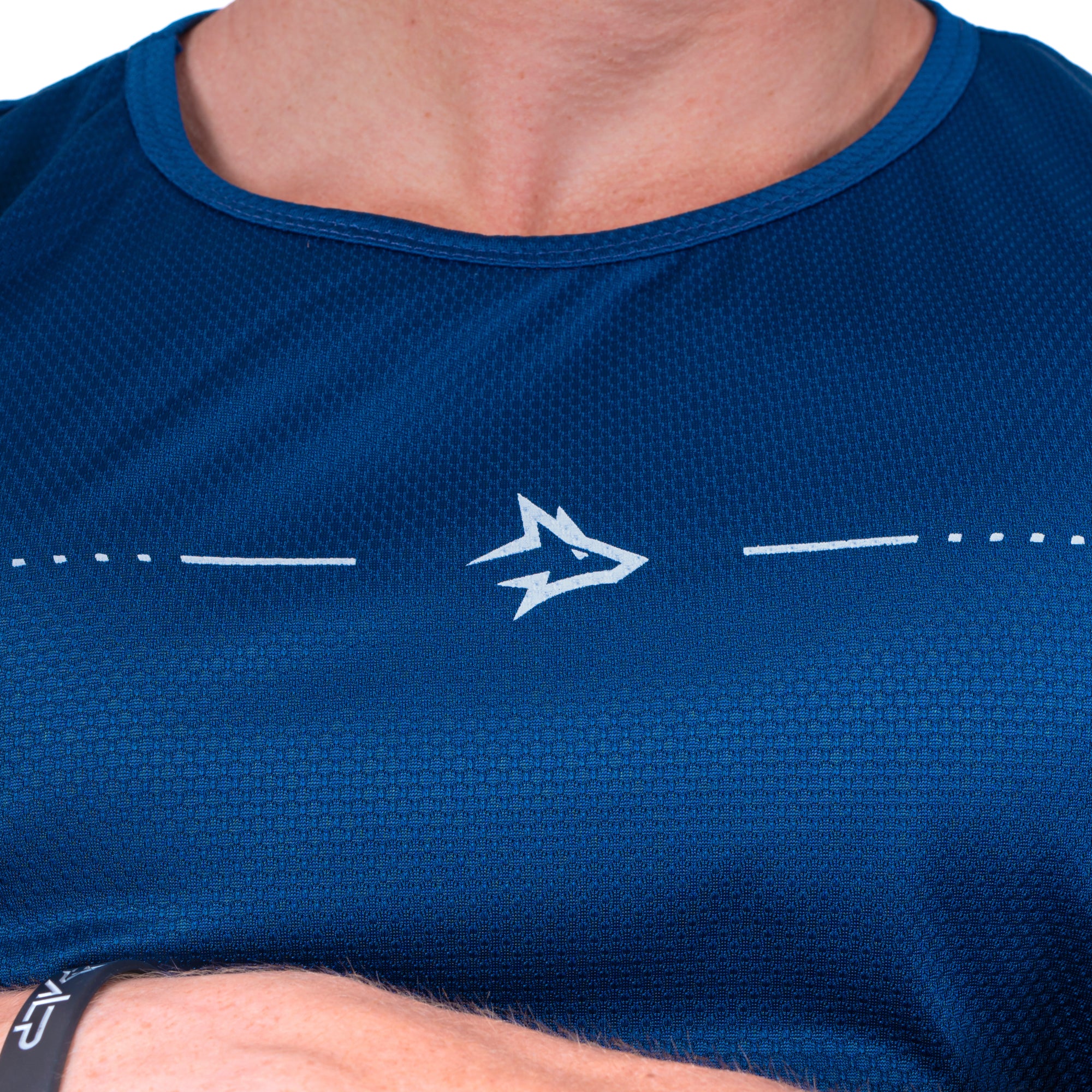 Regata Machão Dry Fit Lupus Core Azul Egipcio