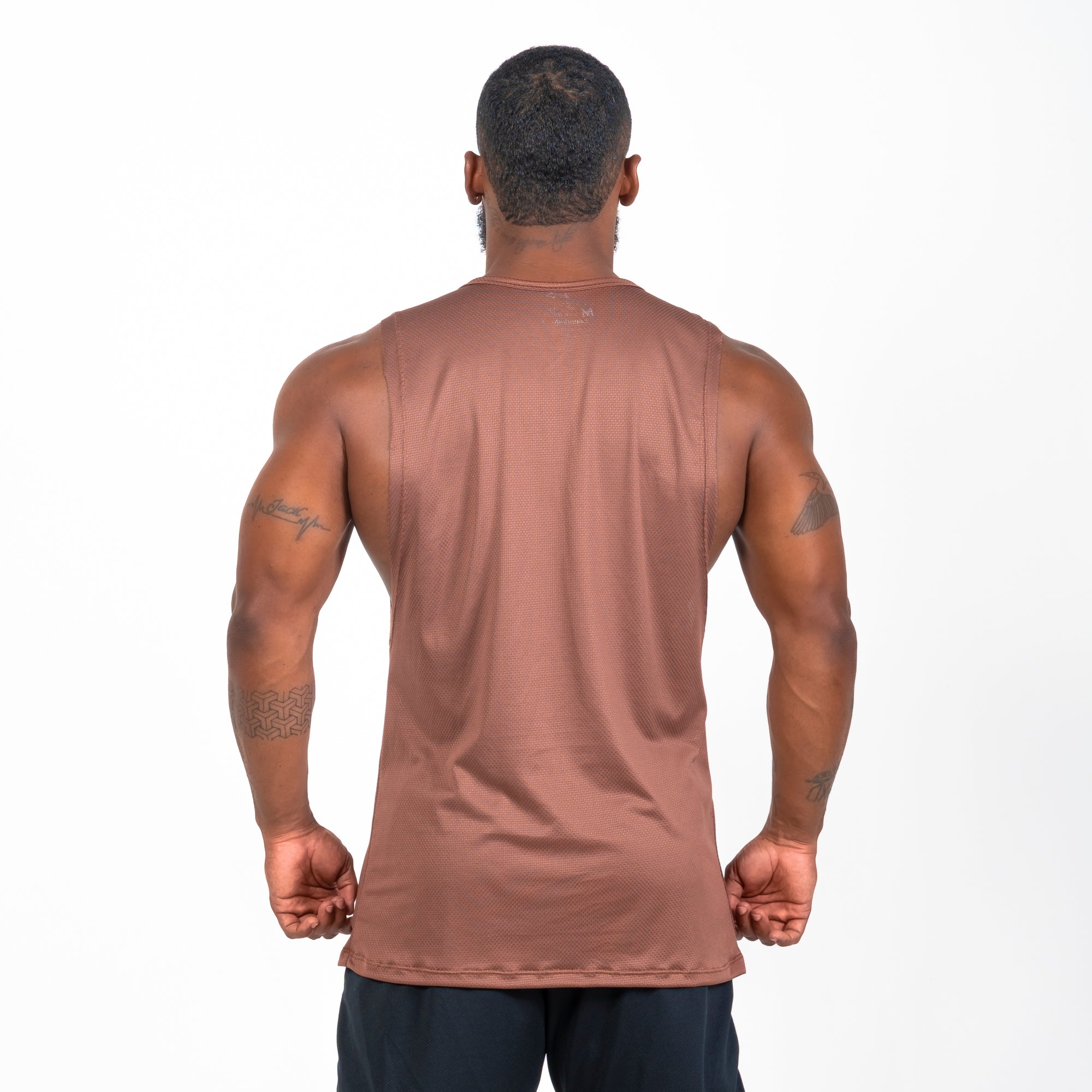 Regata Machão Dry Fit New Lupus Marrom