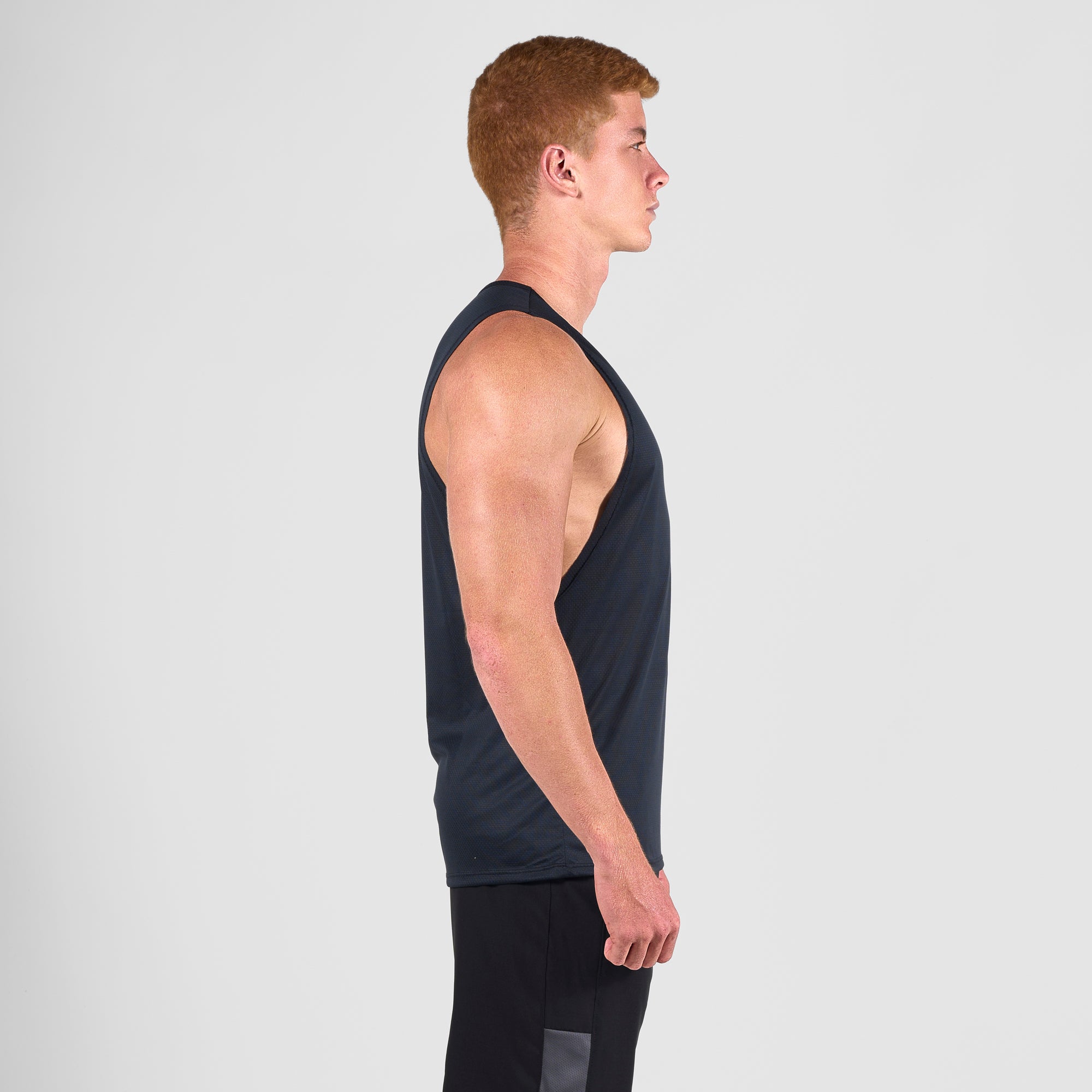 Regata Machão Dry Fit Wolf Preto