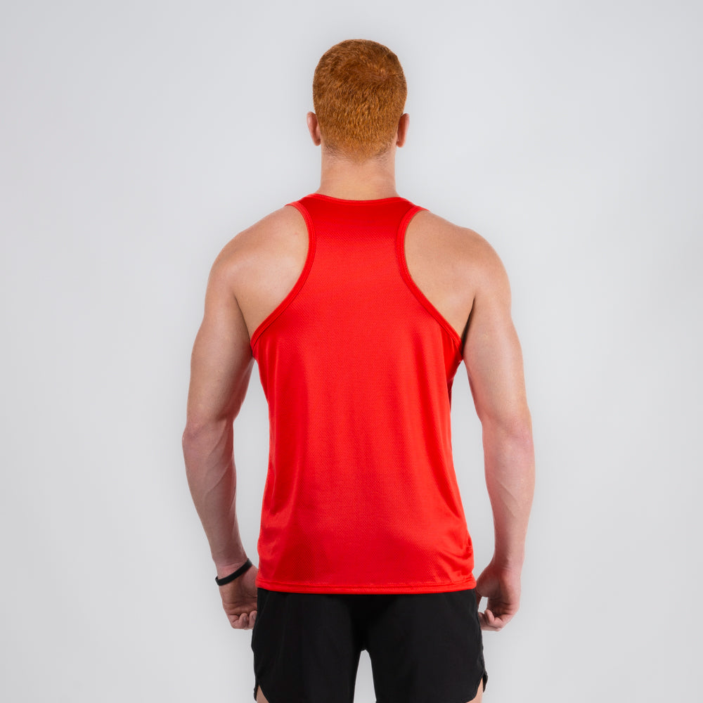 Regata Nadador Dry Fit Middle Lupus Vermelho Acerola