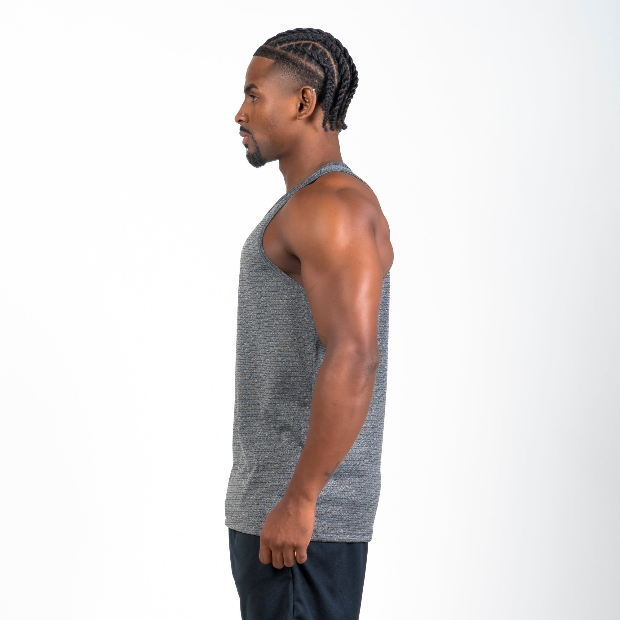 Regata Nadador Dry Fit Middle Lupus Chumbo