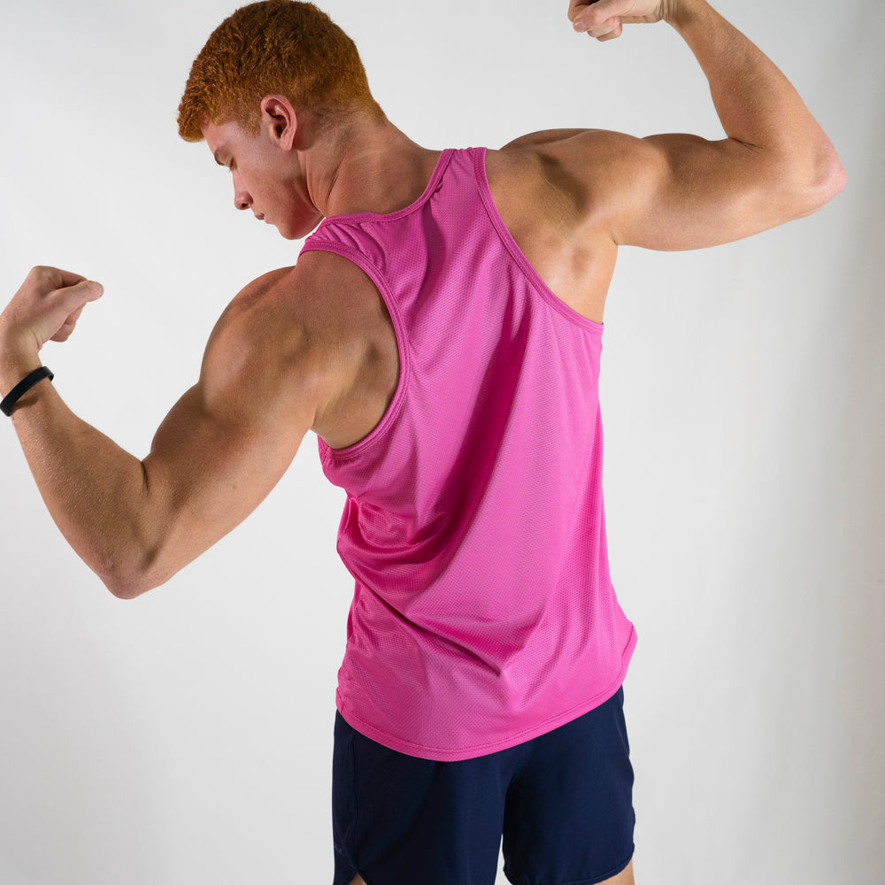 Regata Nadador Dry Fit Middle Lupus Rosa Magenta