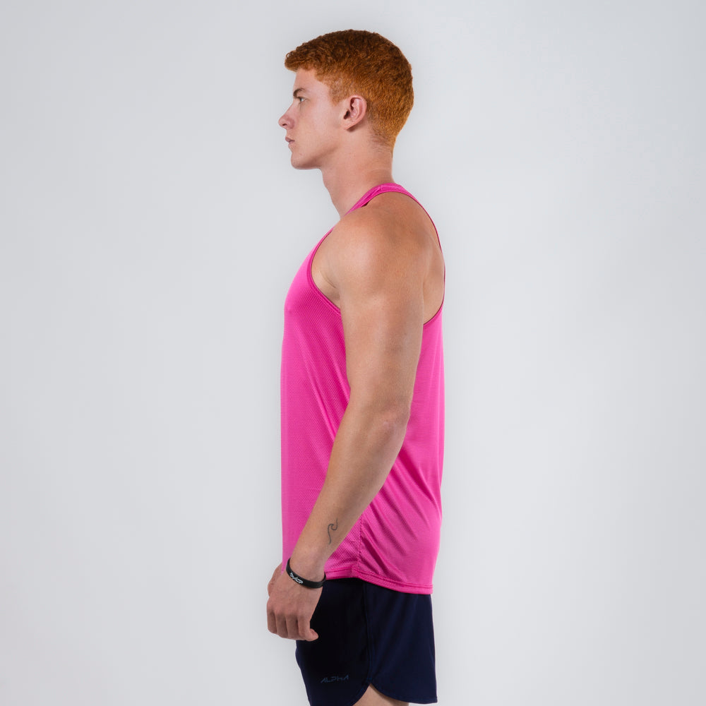 Regata Nadador Dry Fit Middle Lupus Rosa Magenta