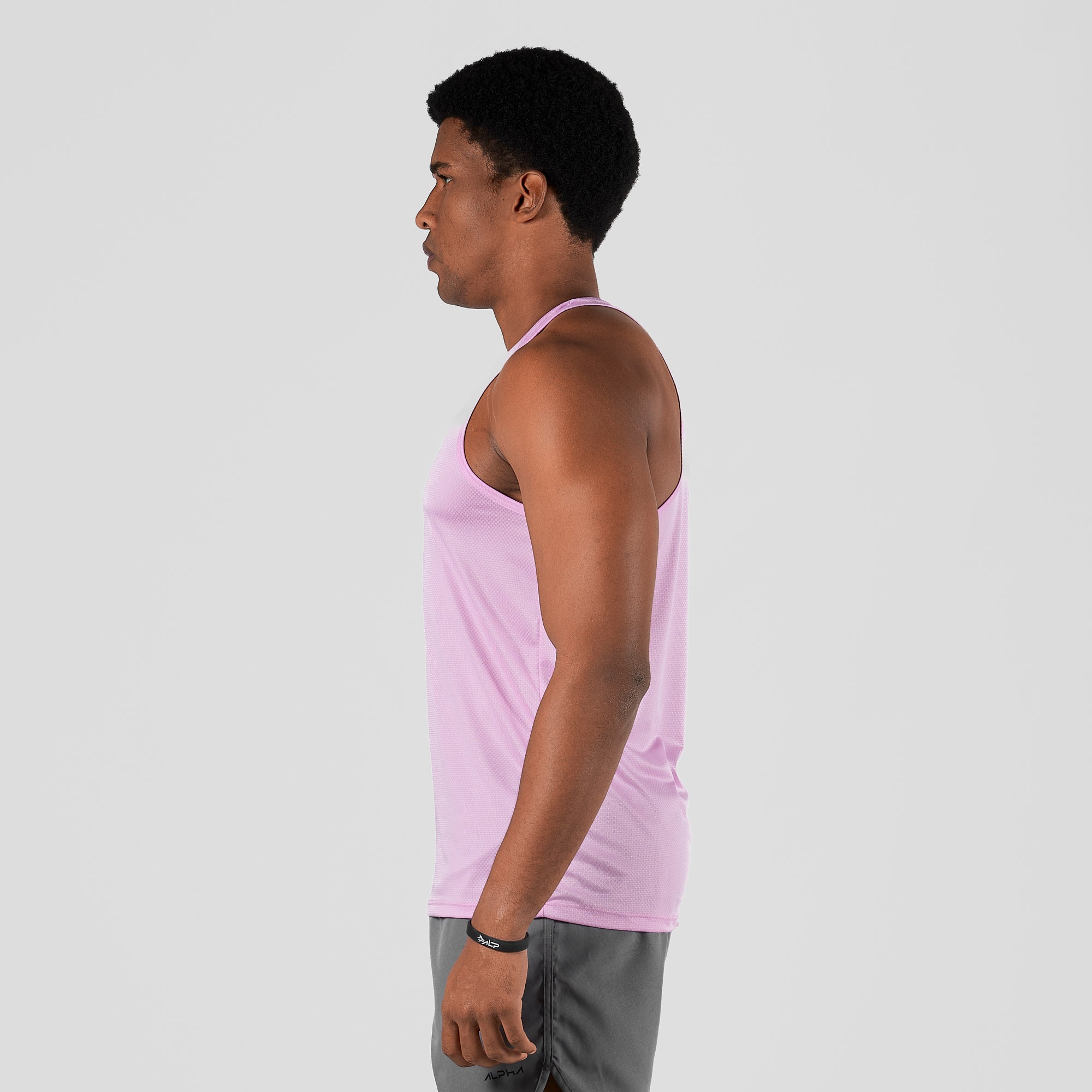 Regata Nadador Dry Fit Middle Lupus Rosa Pétala