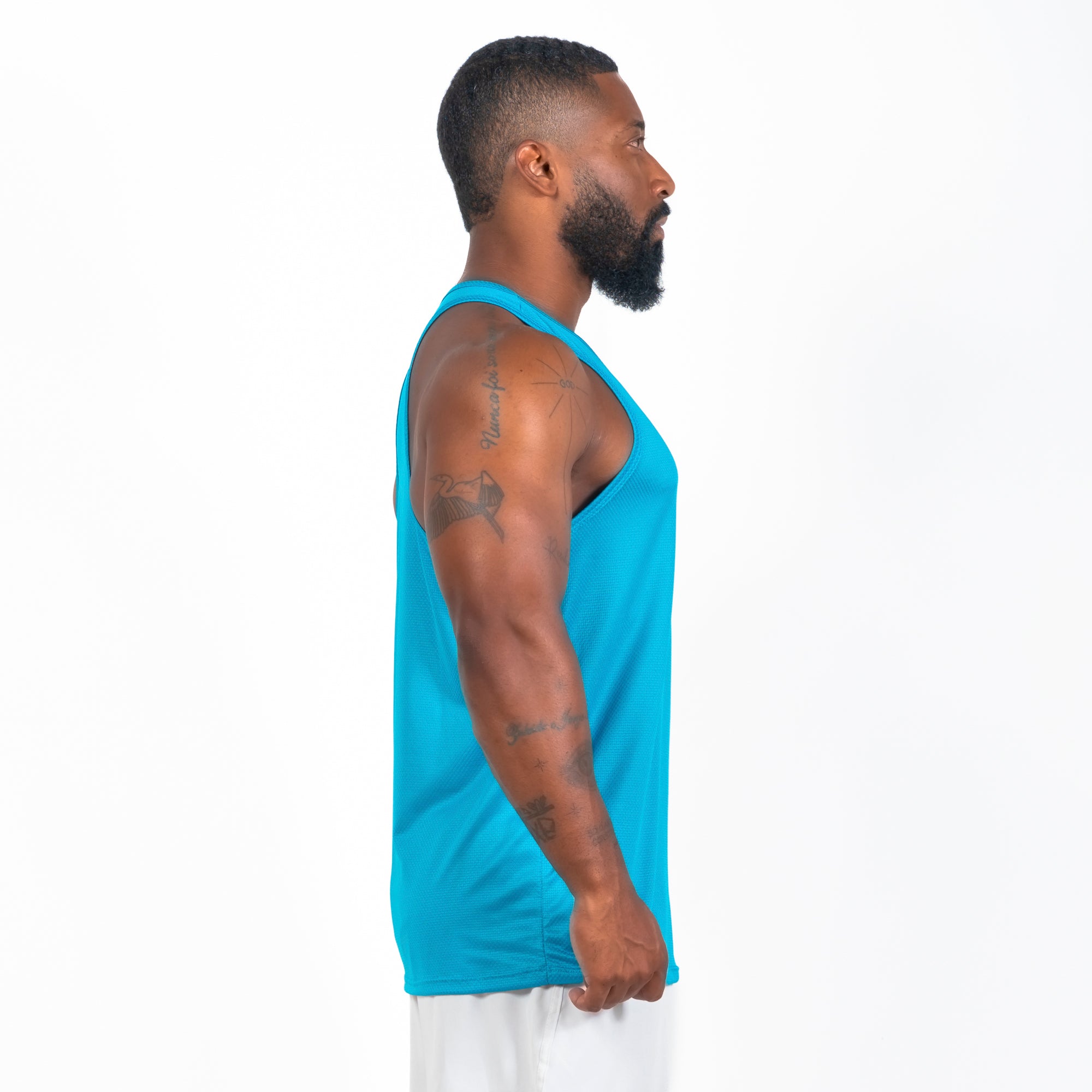 Regata Nadador Dry Fit New Horizon Azul Pacífico