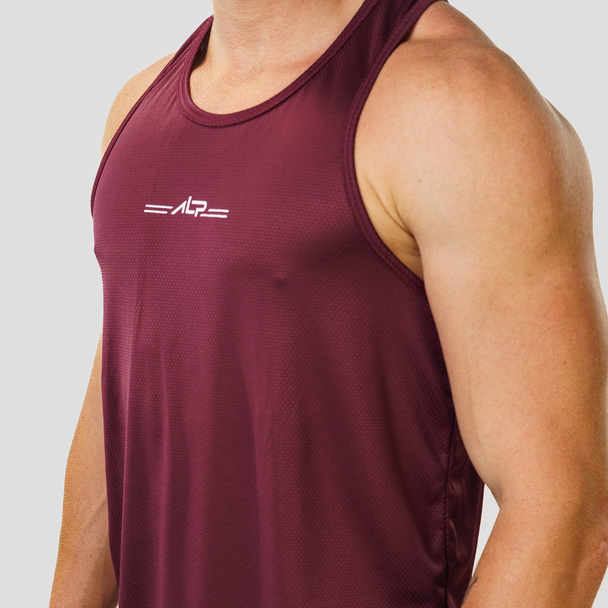 Regata Nadador Dry Fit Single Carmesim