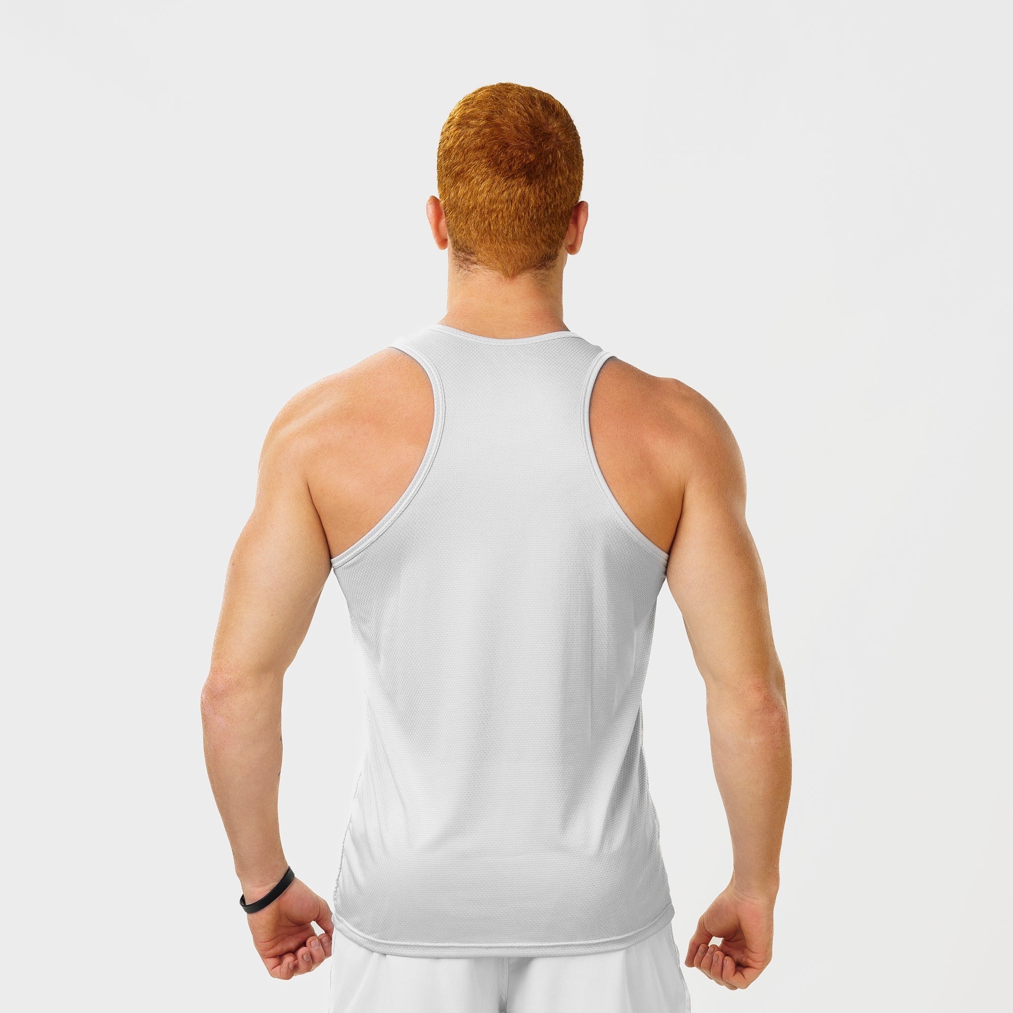 Regata Nadador Dry Fit Single Cinza Névoa