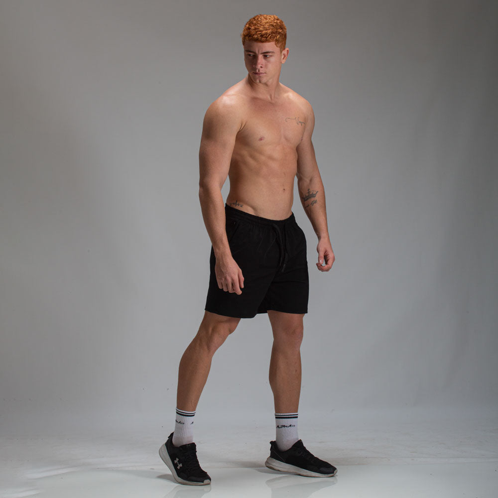 Short Aero Run Dry Lupus Preto