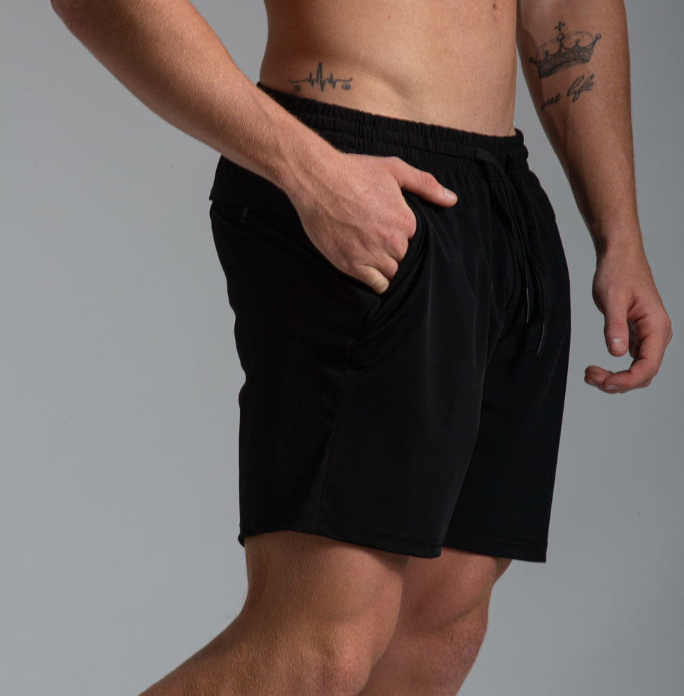 Short Aero Run Dry Lupus Preto