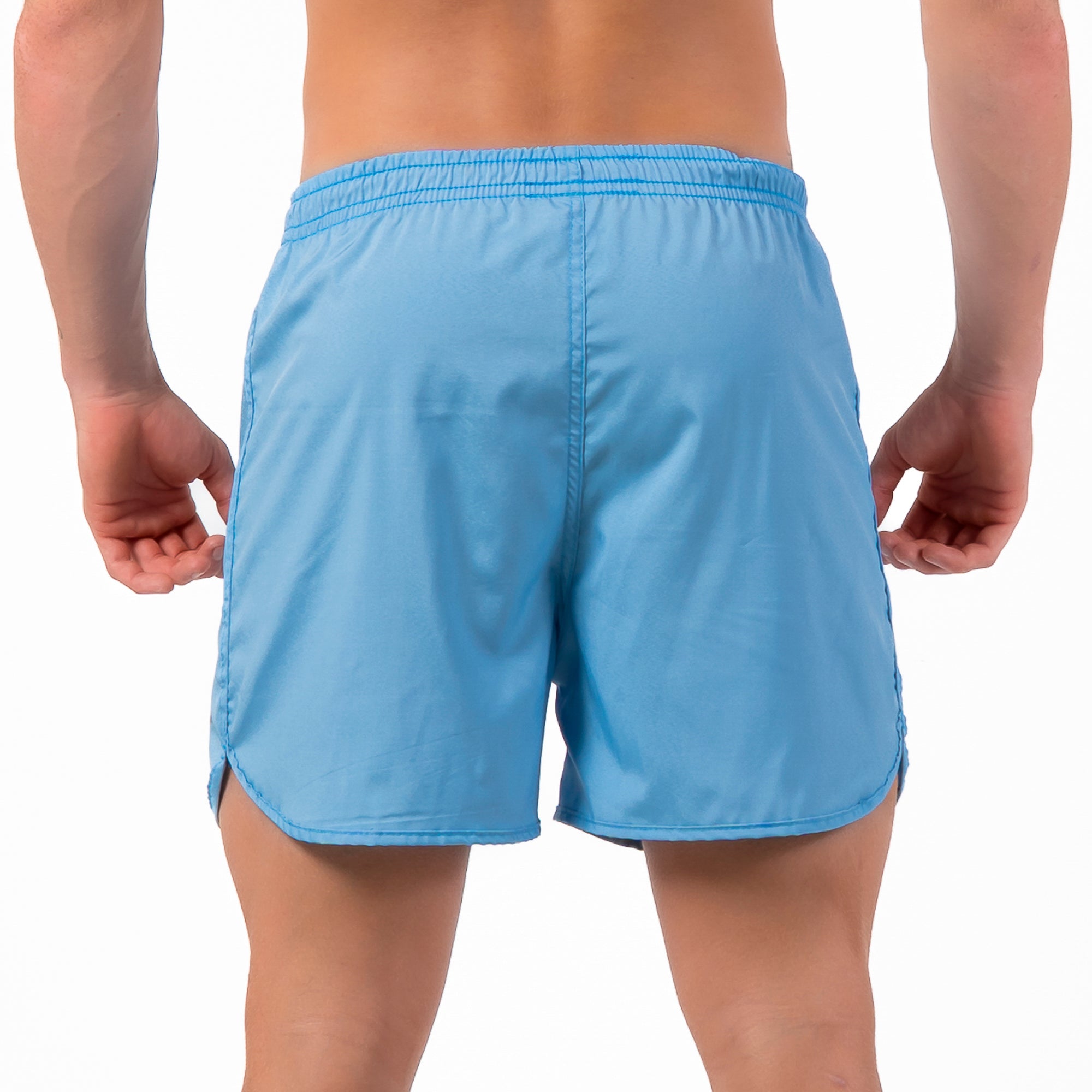 Short Corrida Masculino Dry Fit - Azul Céu