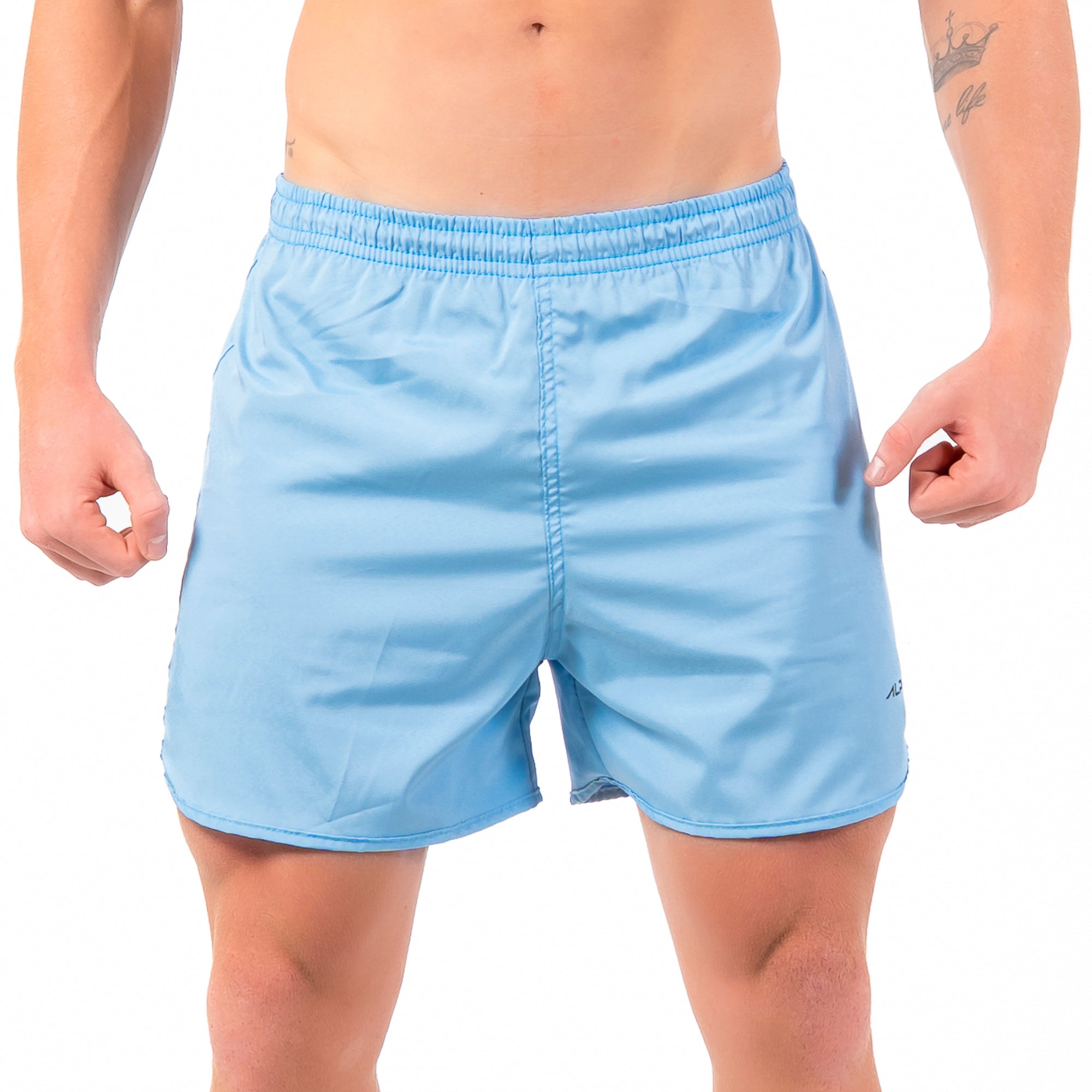 Short Corrida Masculino Dry Fit - Azul Céu