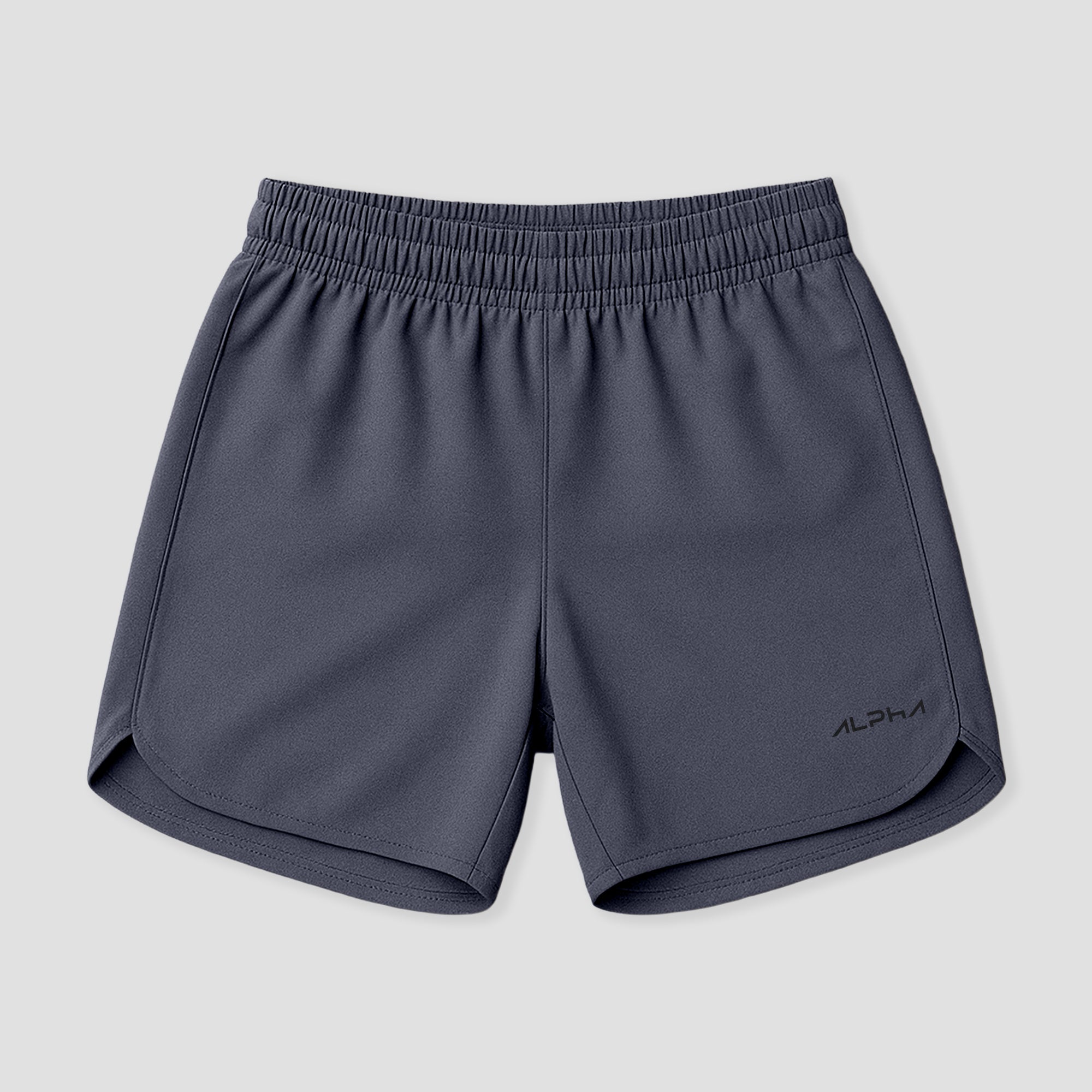 Short Corrida Masculino Dry Fit - Chumbo