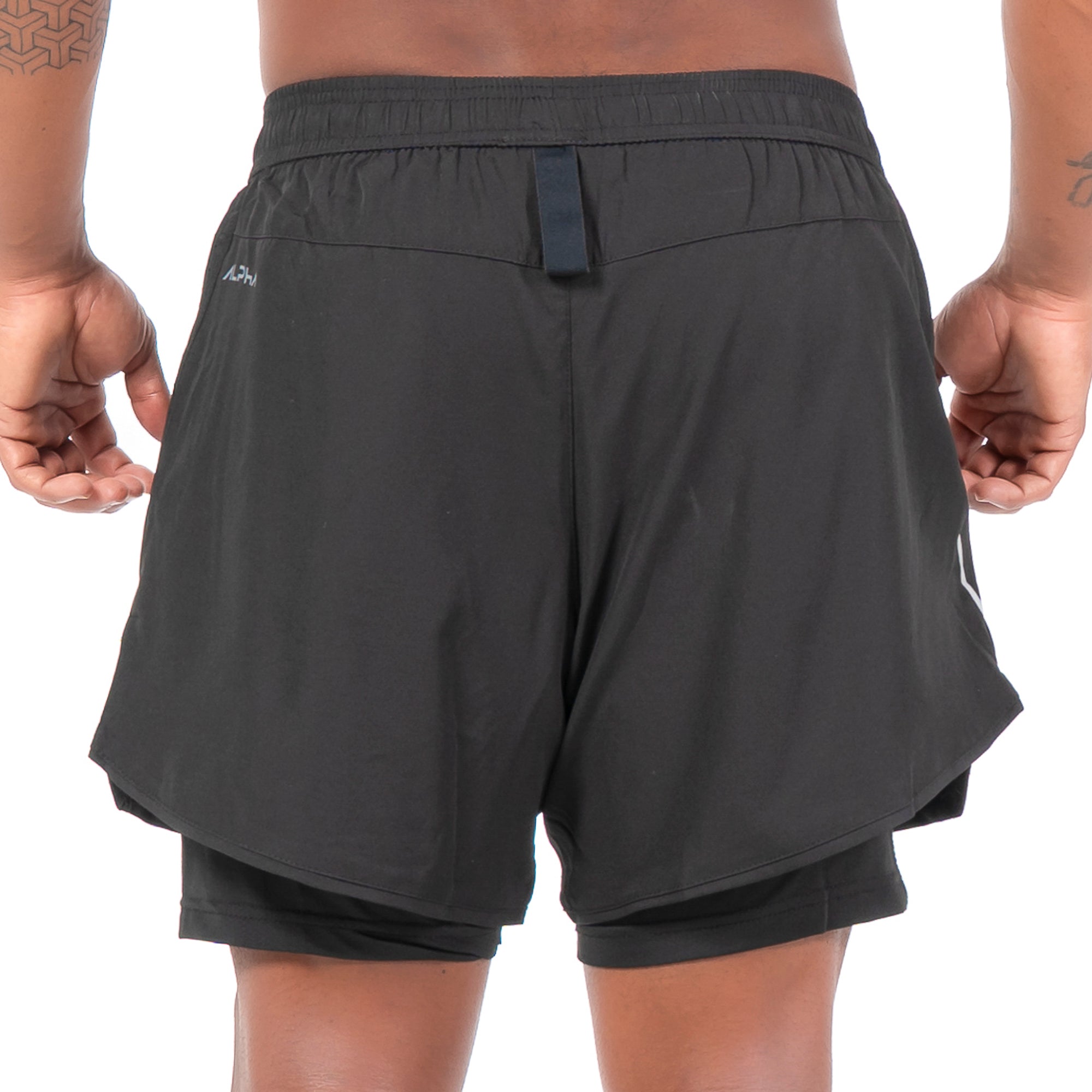 Short Dry Fit Compressão Fluid Preto